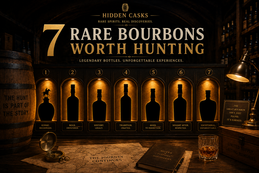Rare Bourbon Hunting: 7 Bottles Whiskey Collectors Actually Look For
