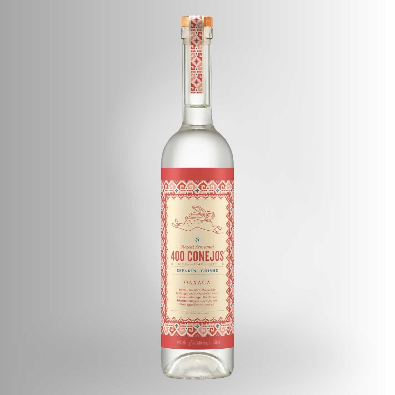 400 Conejos Espadin Cuishe Oaxaca 750 ml