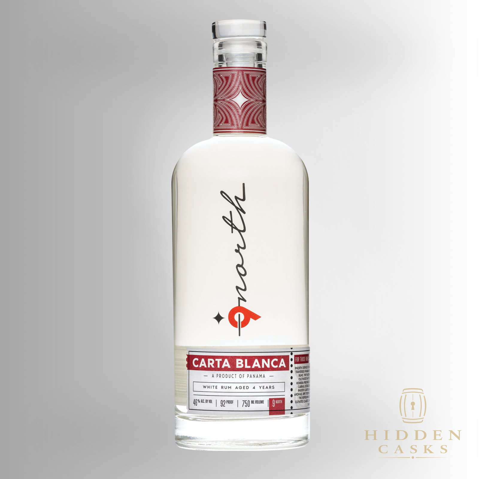 9 North Rum Carta Blanca White Rum 750ml