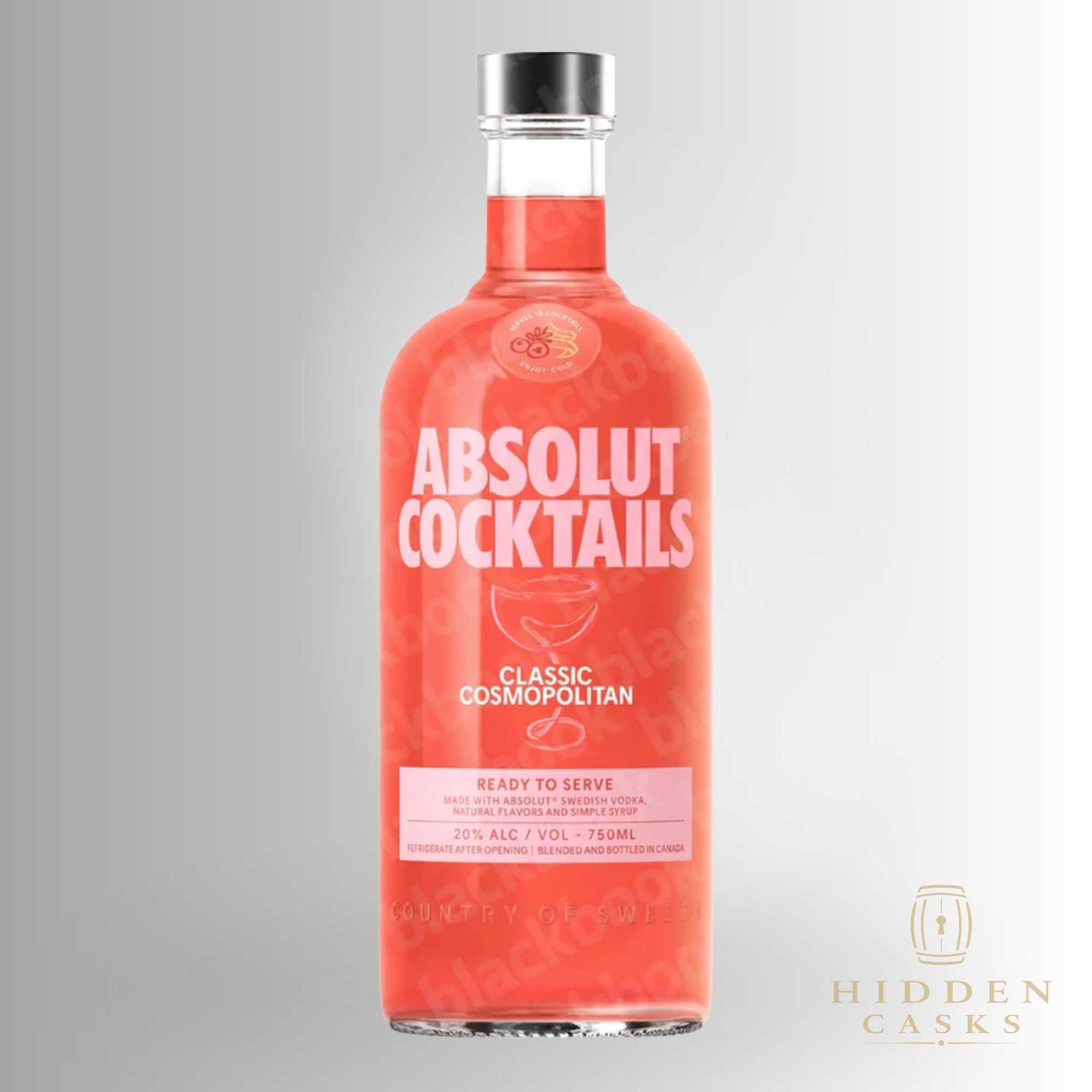 Absolut Cocktails Classic Cosmopolitan Ready to Serve 750 ml