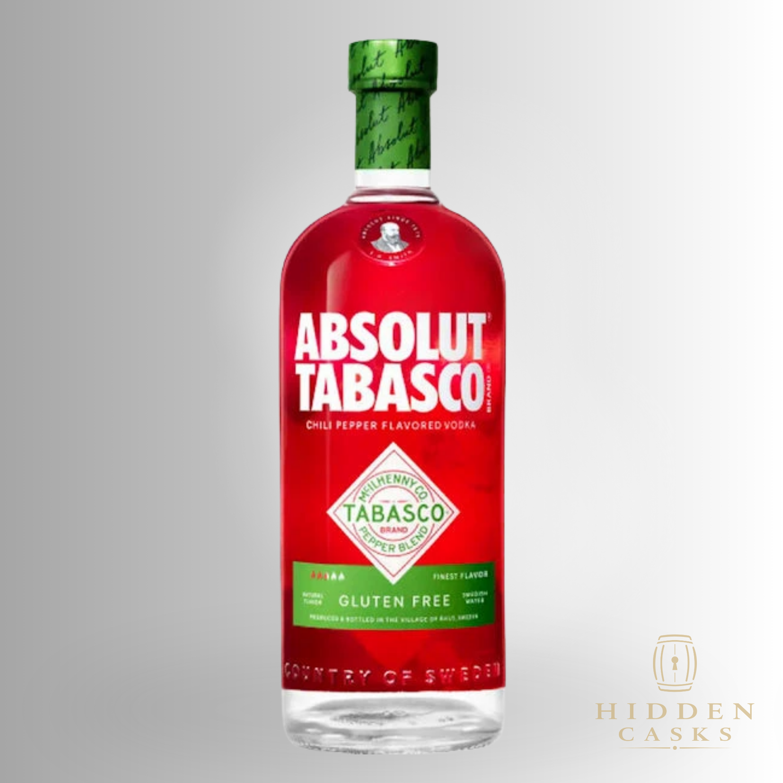 Absolut Tabasco Chili Pepper flavored vodka 750ml
