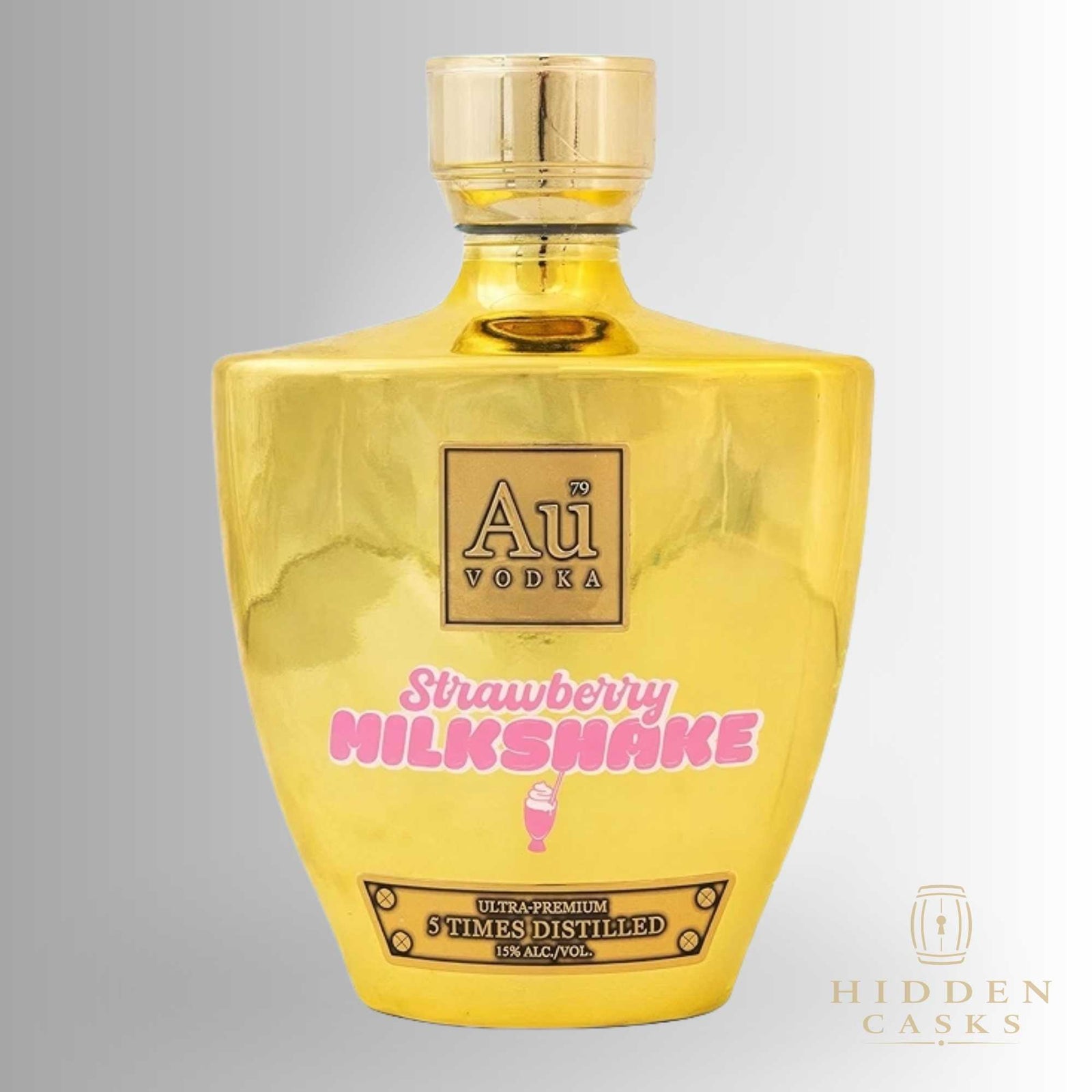 Au Vodka Strawberry Milkshake 700 ml