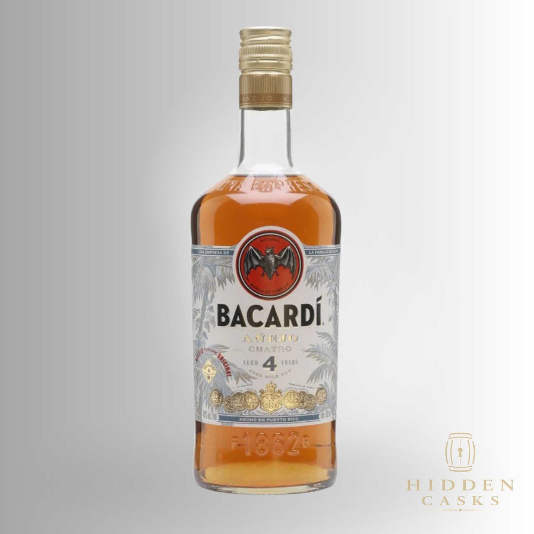 Bacardi Anejo Cuatro 4 Year 750 ml