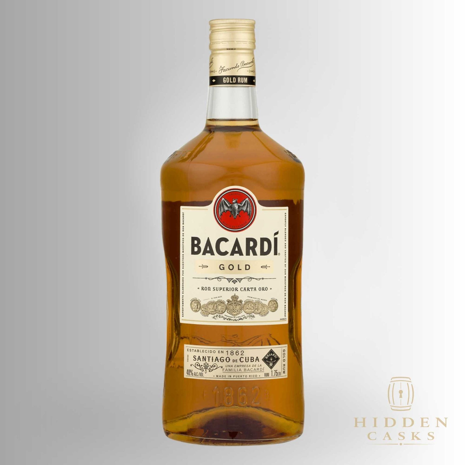Bacardi Gold Rum 1.75 L