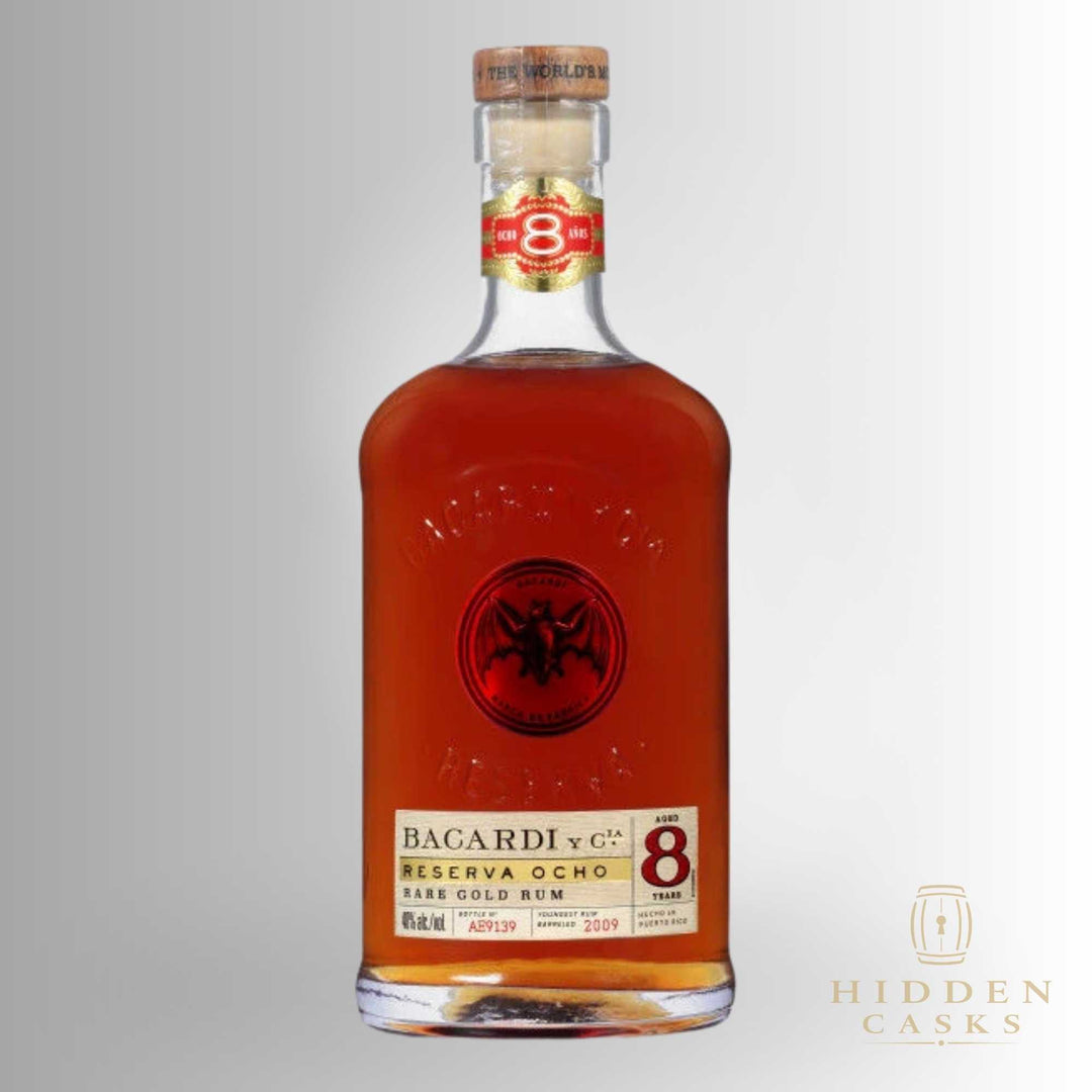 Bacardi YCLA Reserva Ocho Rare Gold Rum 8 year 750 ml
