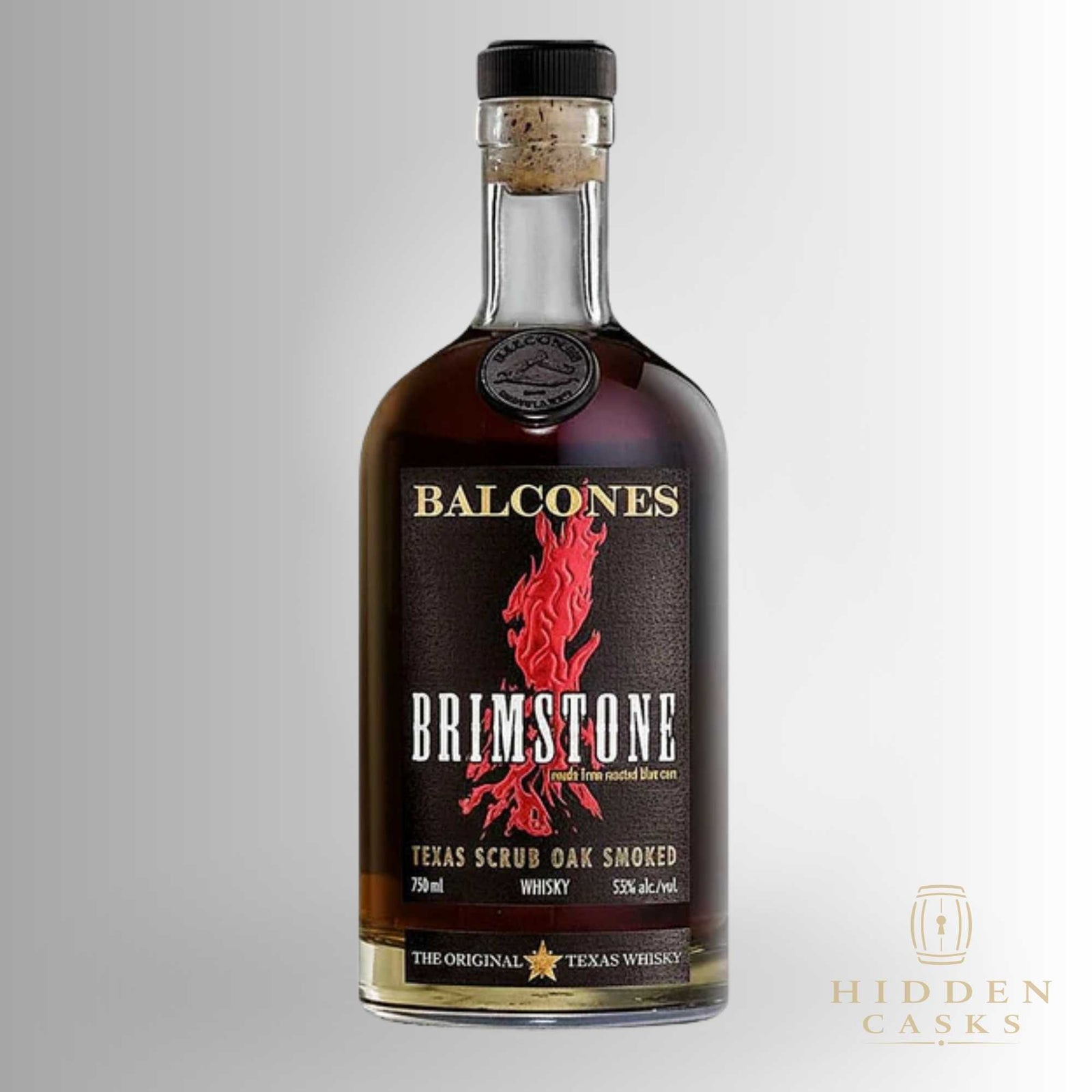 Balcones Brimstone Texas Scrub Oak Smoked Whisky 750 ml