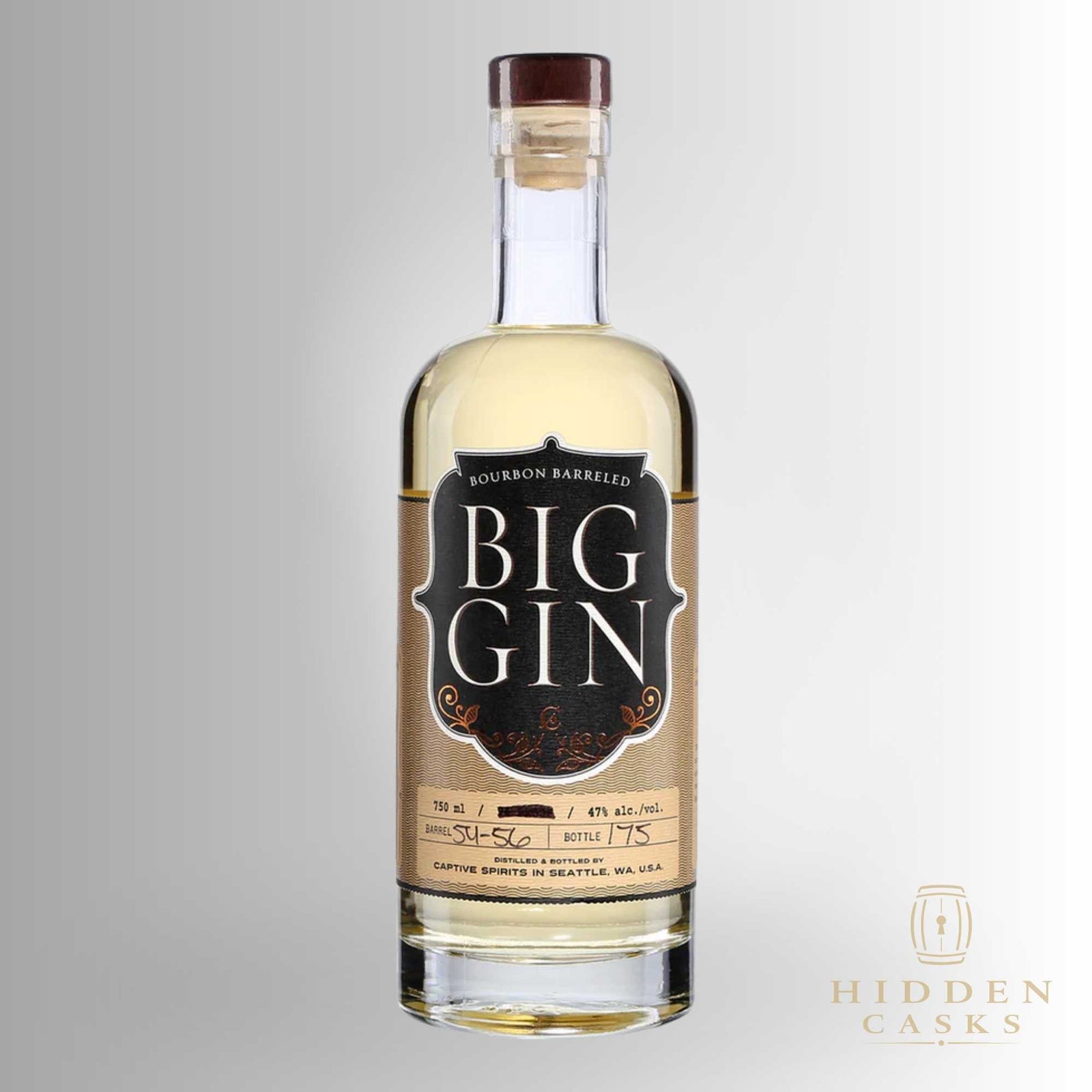 Big Gin Bourbon Barreled 750 ml