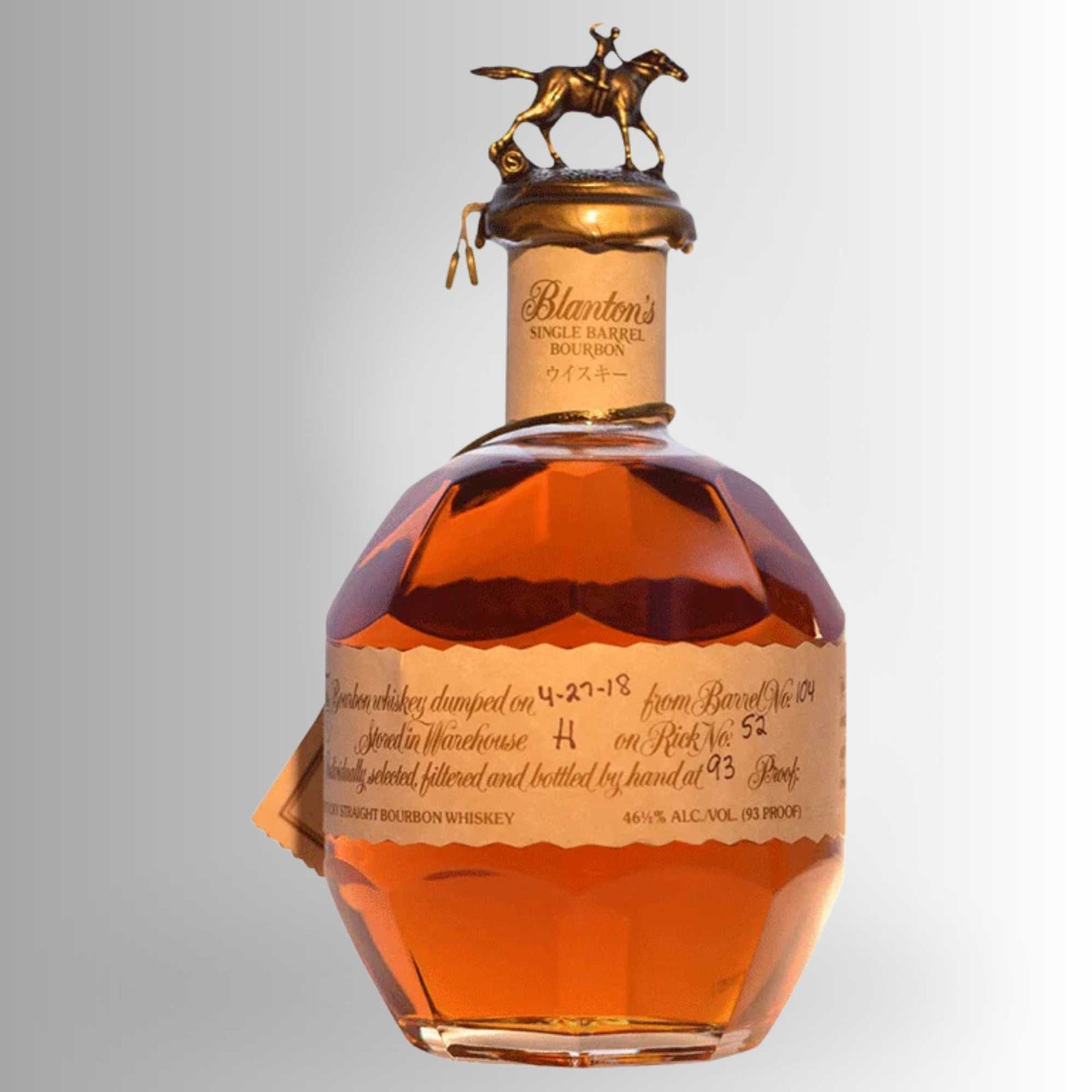 Blantons Single Barrel Red Japanese 750ml