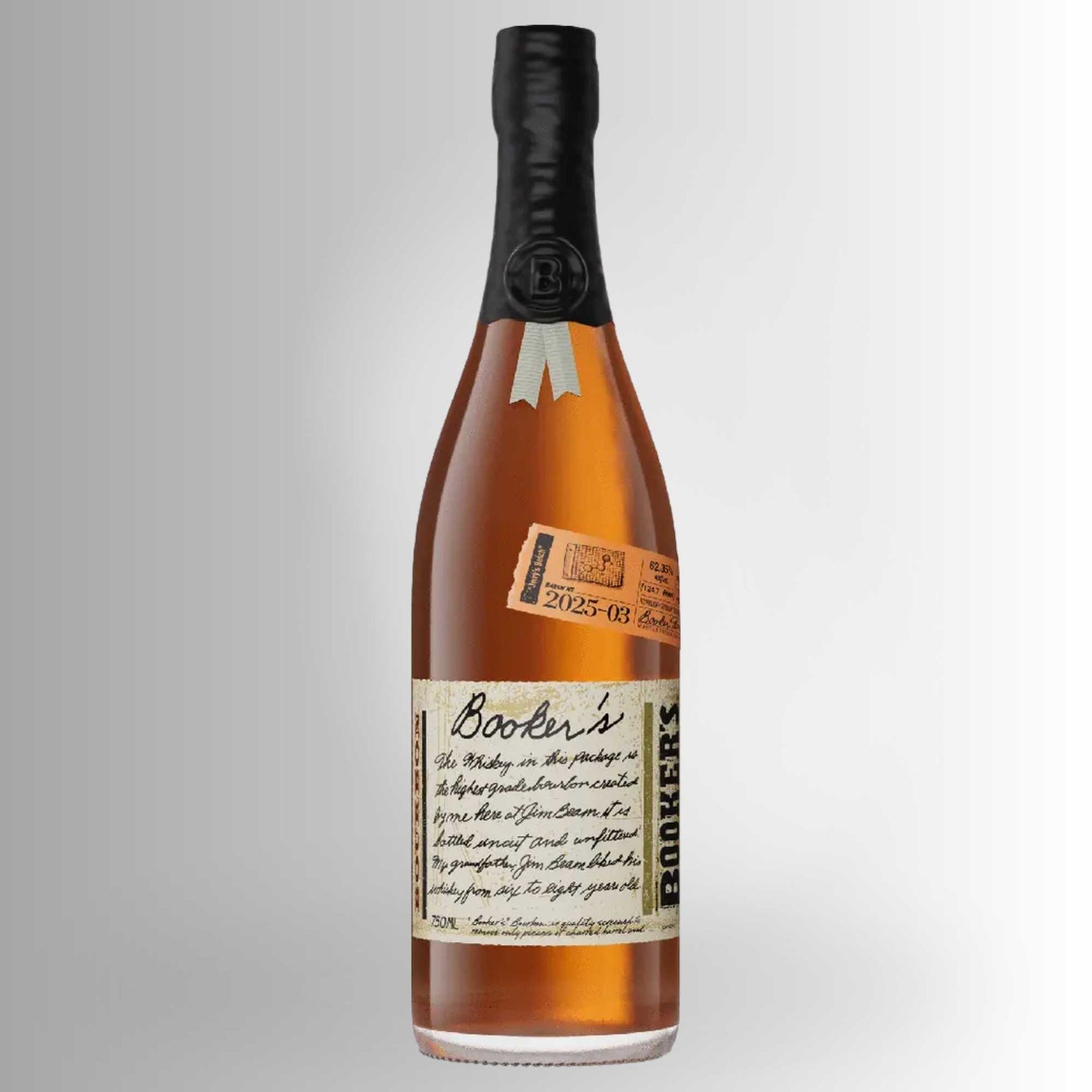 Bookers Small Batch Uncut and Unfiltered Jerry's Batch 2025-03 750 ML