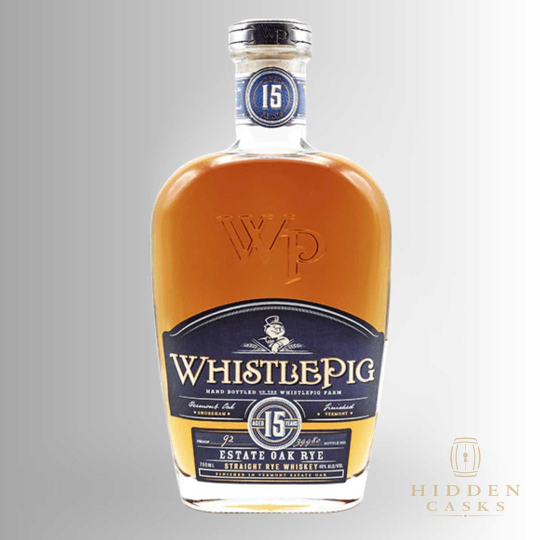 Bourbon Enthusiast WhistlePig Estate Oak Rye 15 Year 750 ml