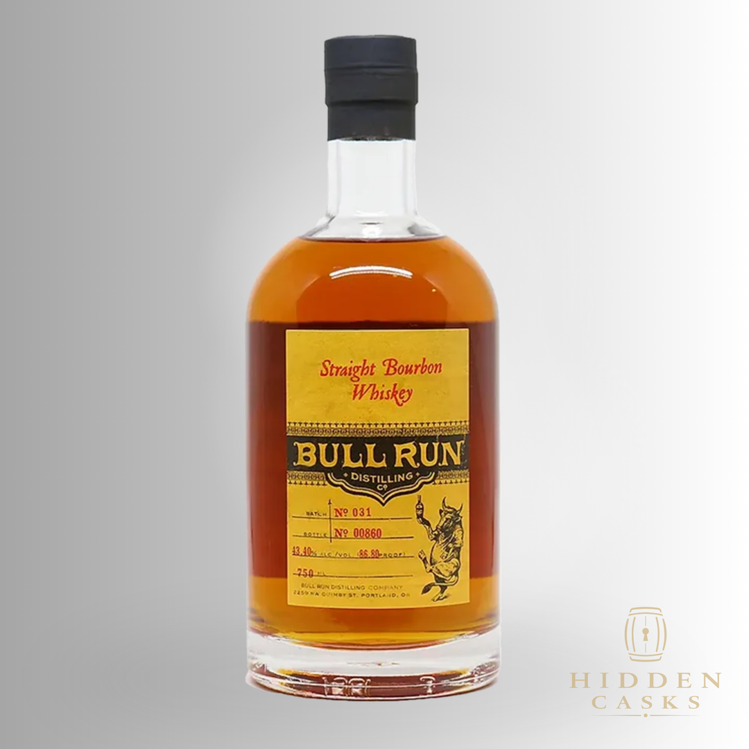 Bull Run Straight Bourbon Whiskey 750ml