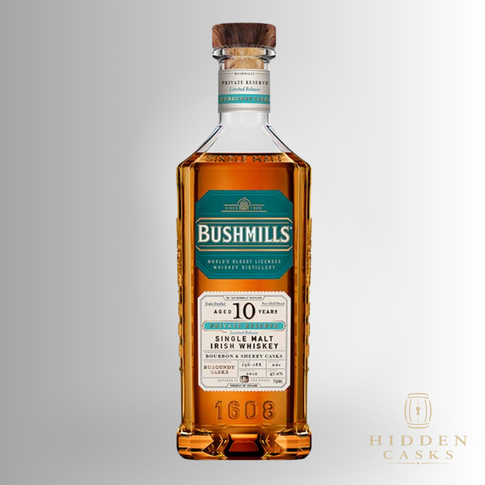Bushmills Private Reserve Burgundy Cask Whiskey 10 Year 750 ml