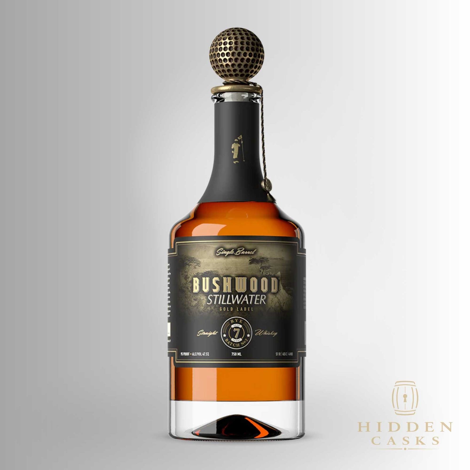 Bushwood Spirits Stillwater - Gold Label 750ml
