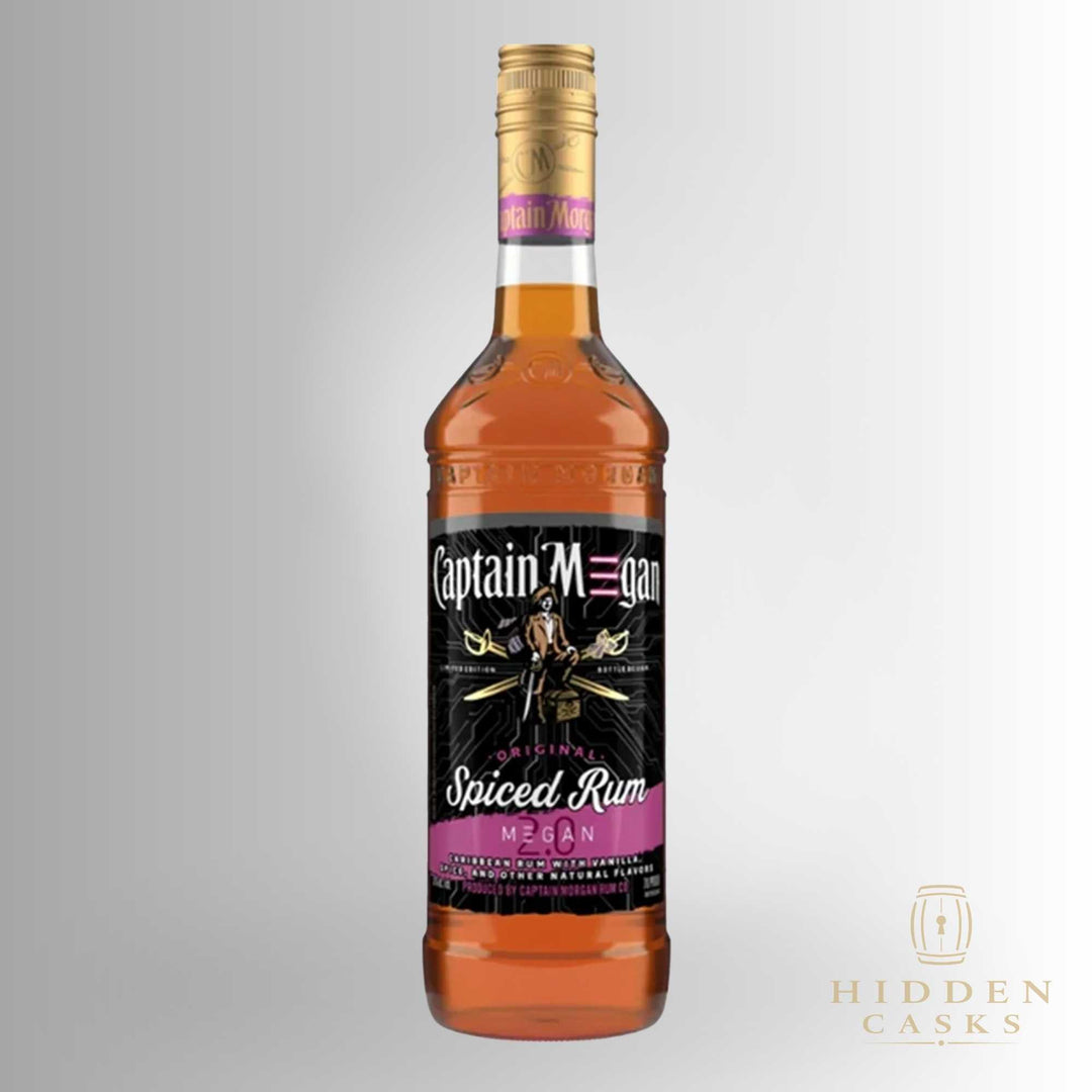 Captain Morgan Limited Edition Spiced Rum Megan 2.0 750 ML