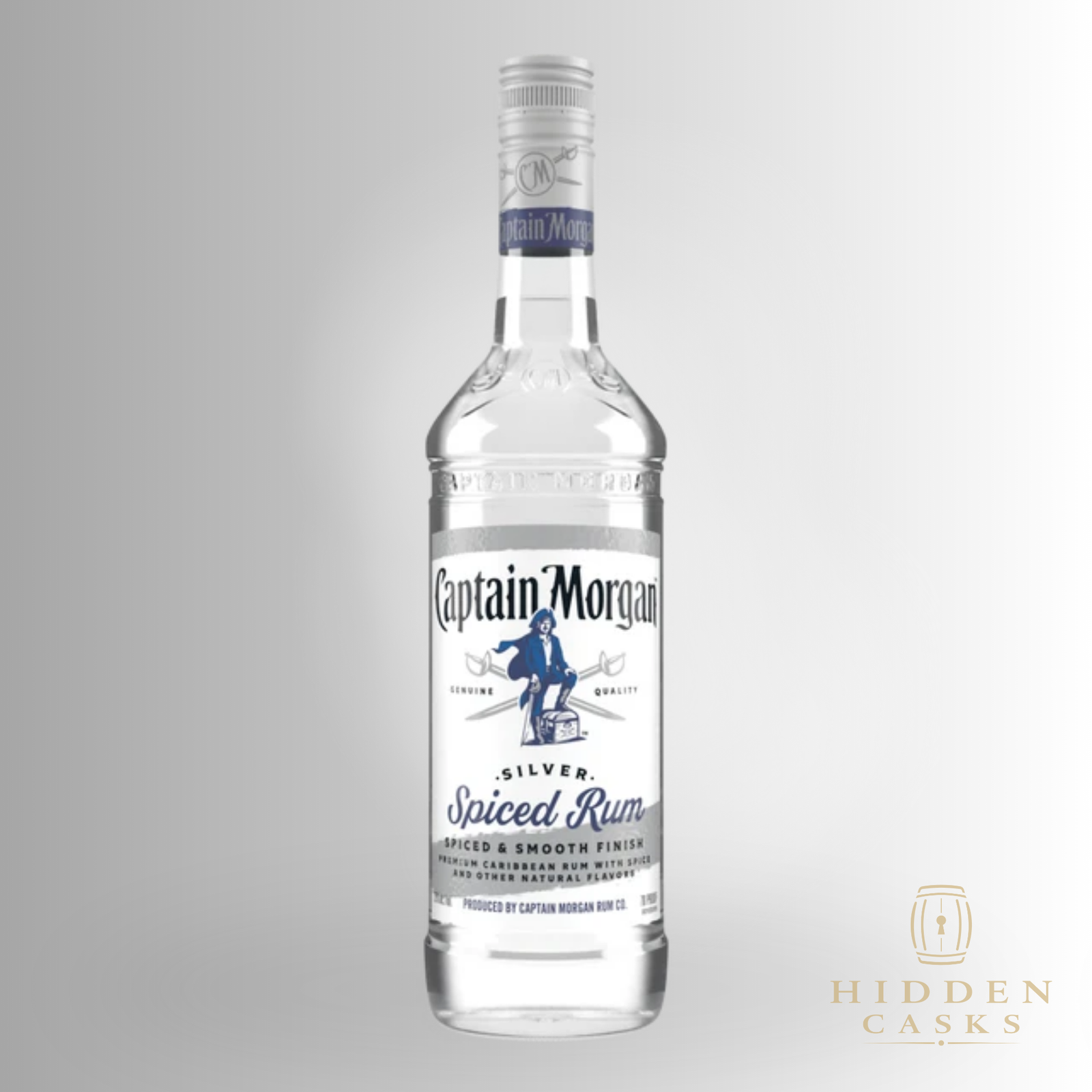 Captain Morgan Silver Spiced Rum 750ml