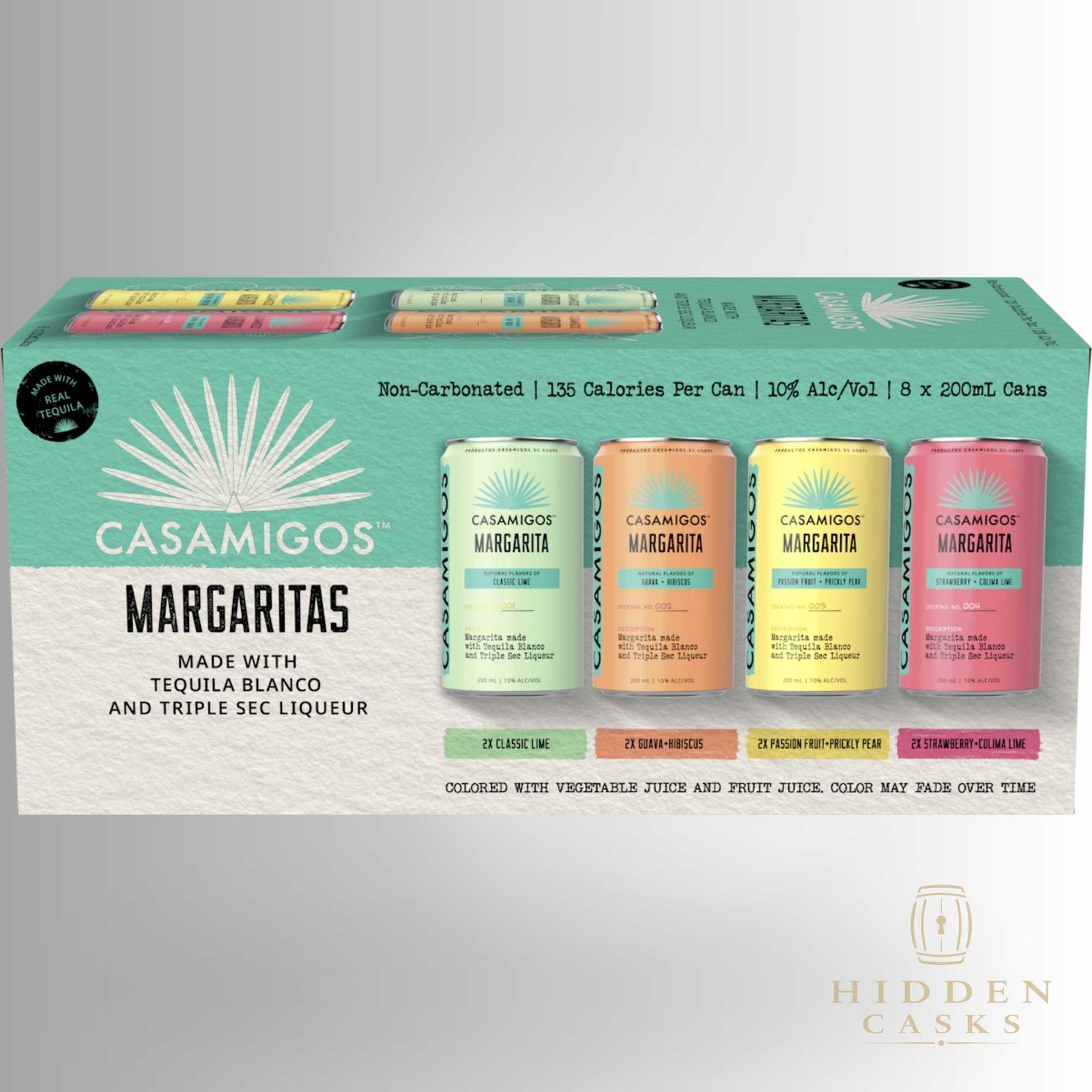 Casamigos Margarias 4 Flavors 8 pack 200 ml
