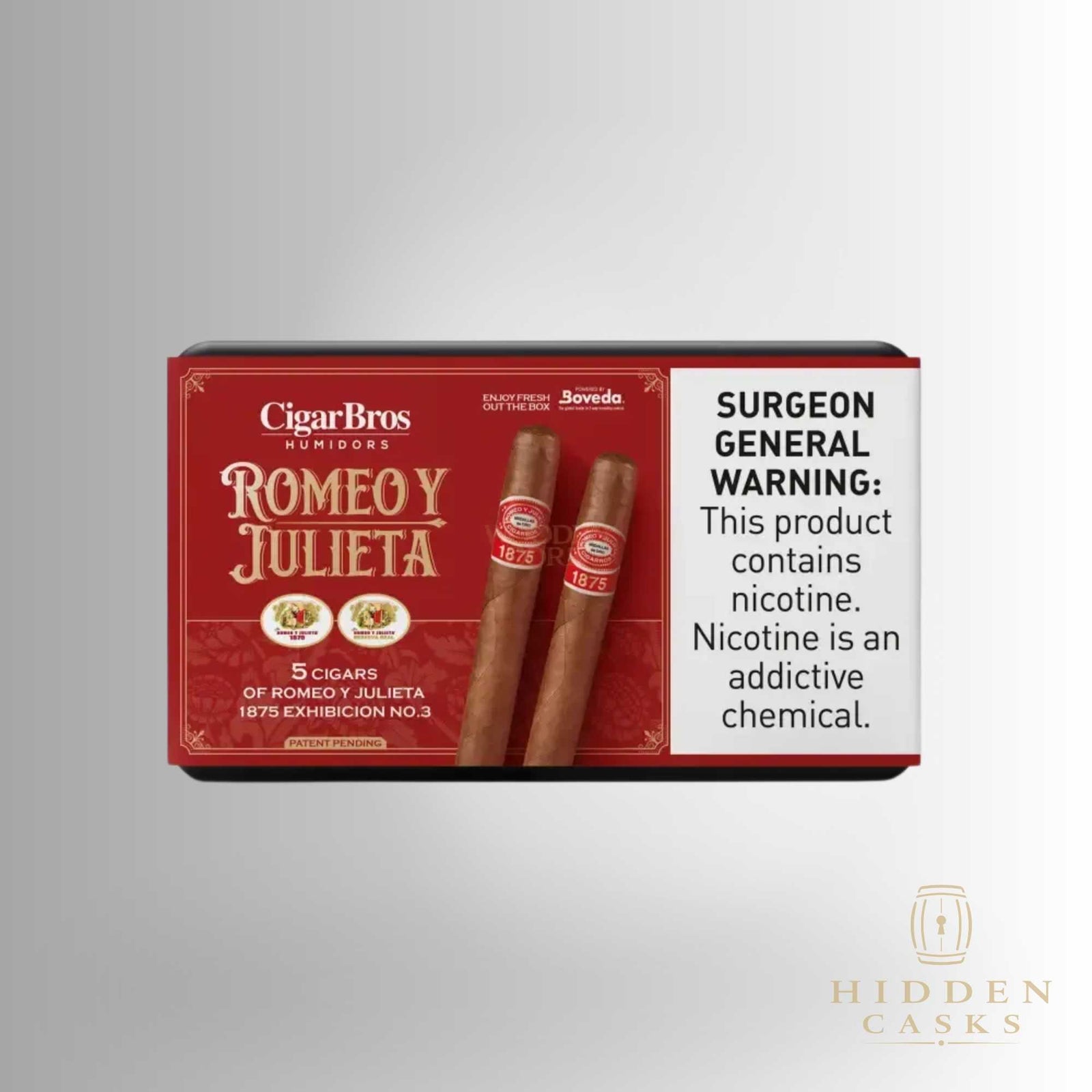 Cigar Bros Romeo Y Julieta Exhibicion No. 3 5PK #535