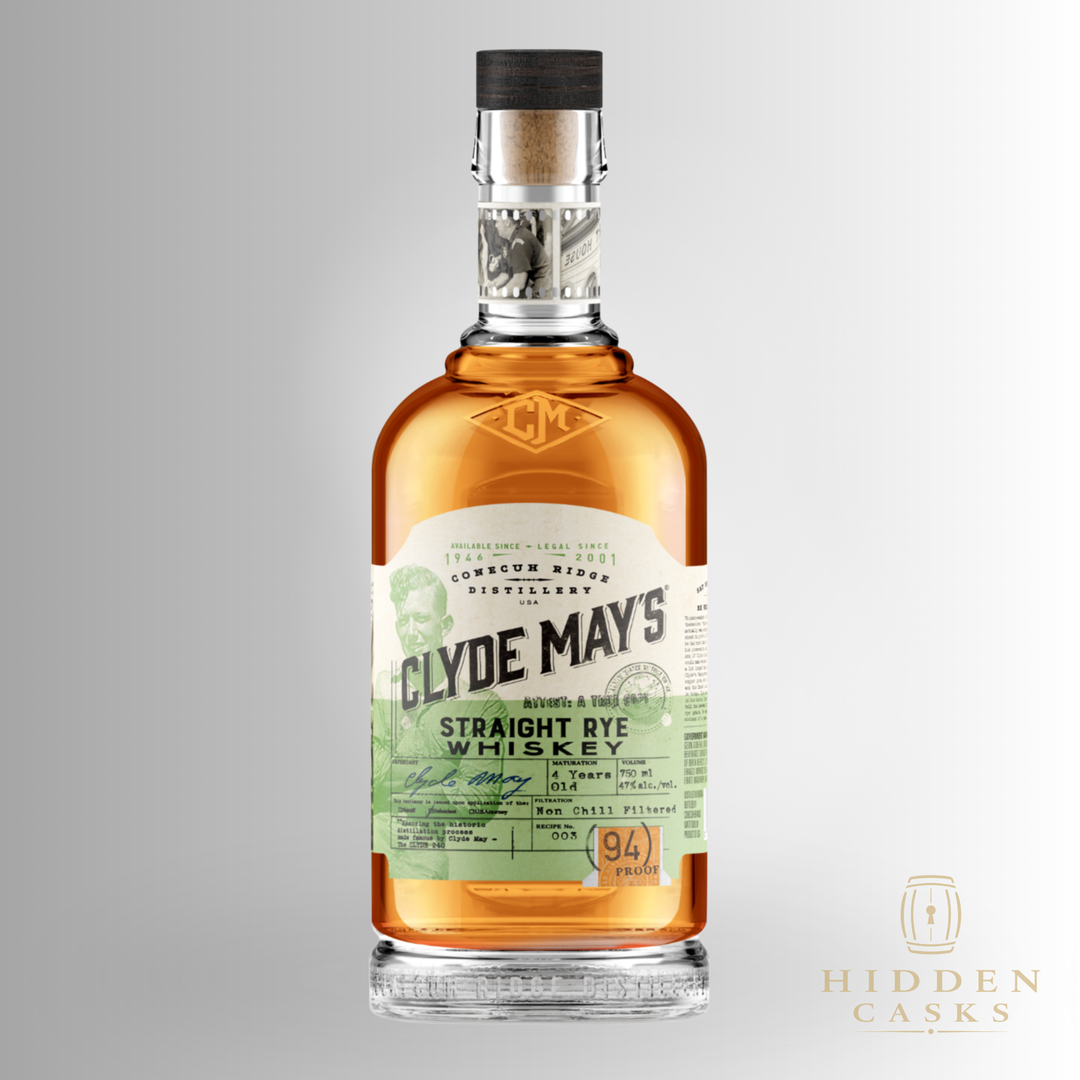 Clyde Mays Straight Rye Whiskey 750ml