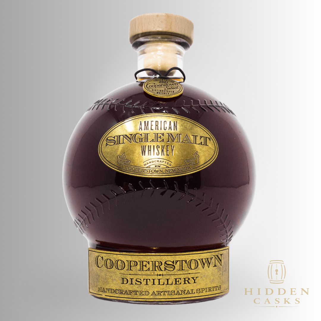Cooperstown Limited Edition Baseball Decanter - Straight American Single Malt Whiskey 2022 750ml