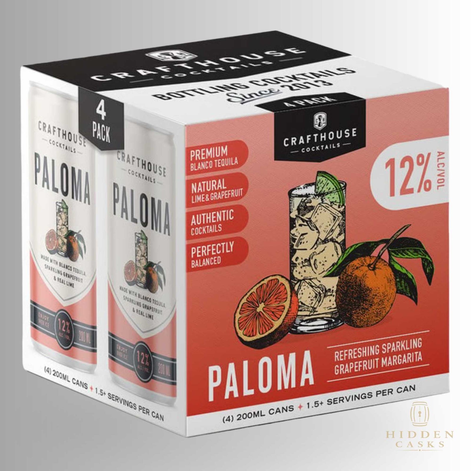 CraftHouse Cocktails Paloma 4pk 200ml