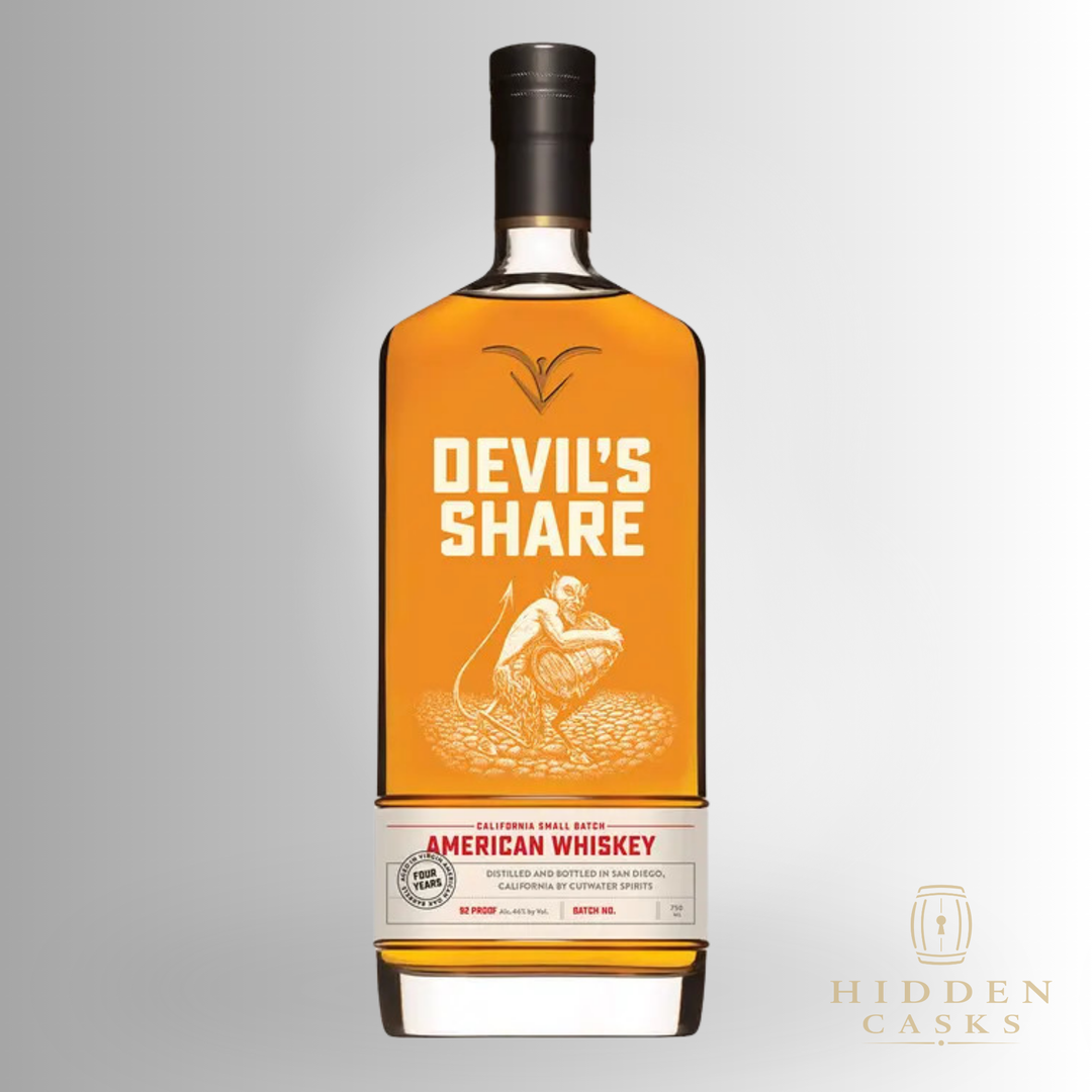 Cutwater Devils Share American Whiskey 4 year 750ml