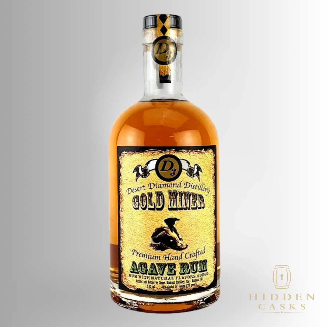 Desert Diamond Distillery Gold Miner Agave Rum 750 ML