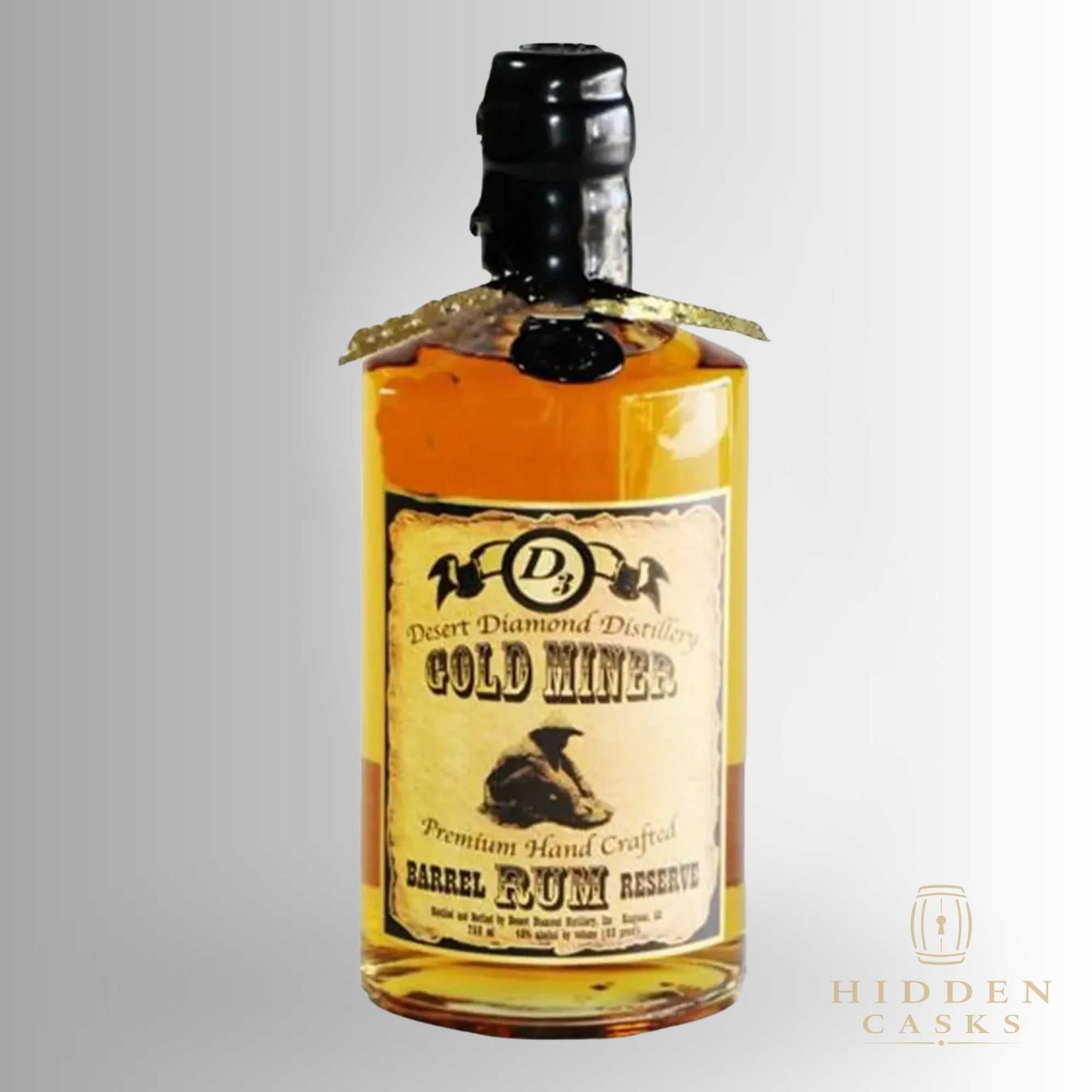 Desert Diamond Distillery Gold Miner Barrel Rum Reserve 750 ML