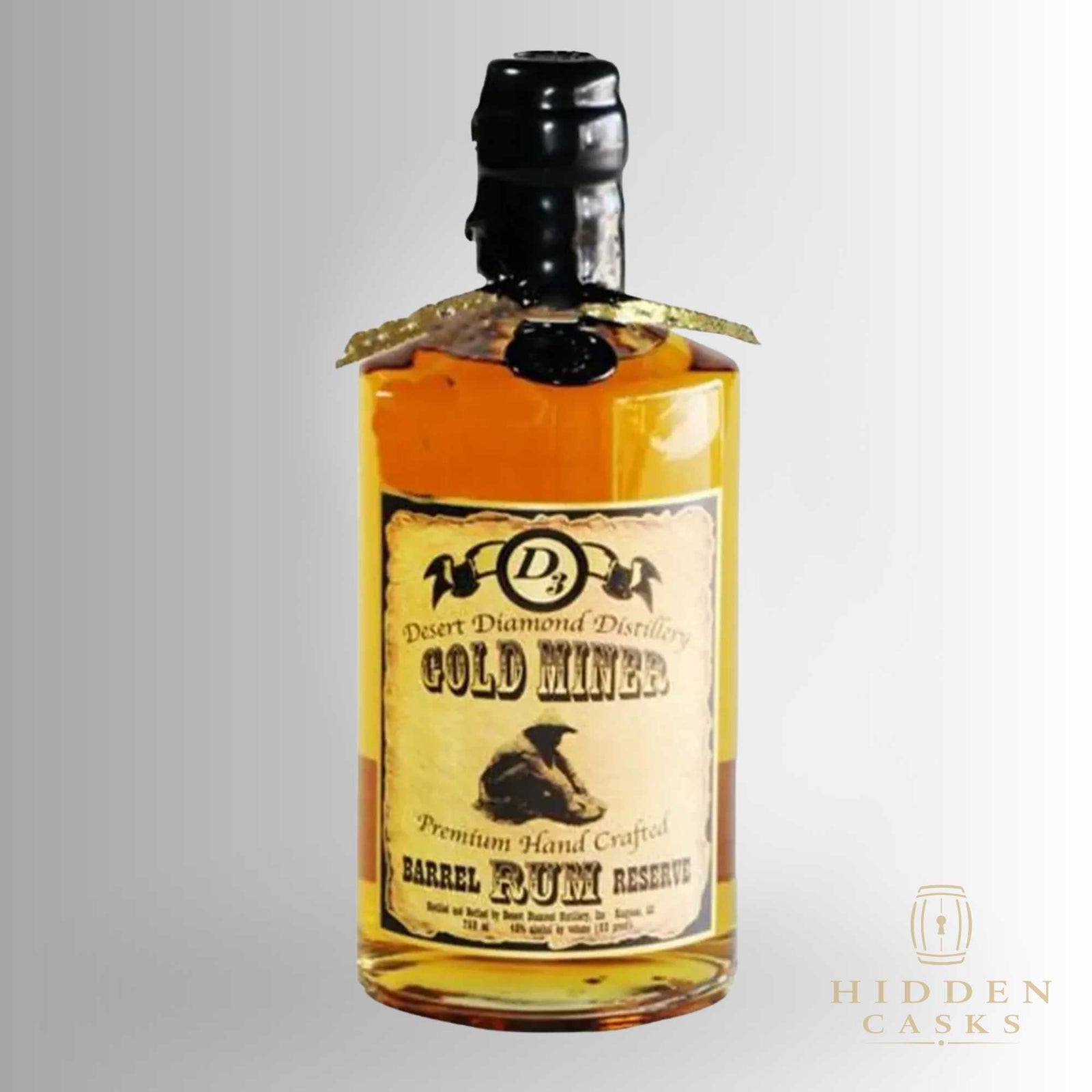 Desert Diamond Distillery Gold Miner Dark Rum 750 ml