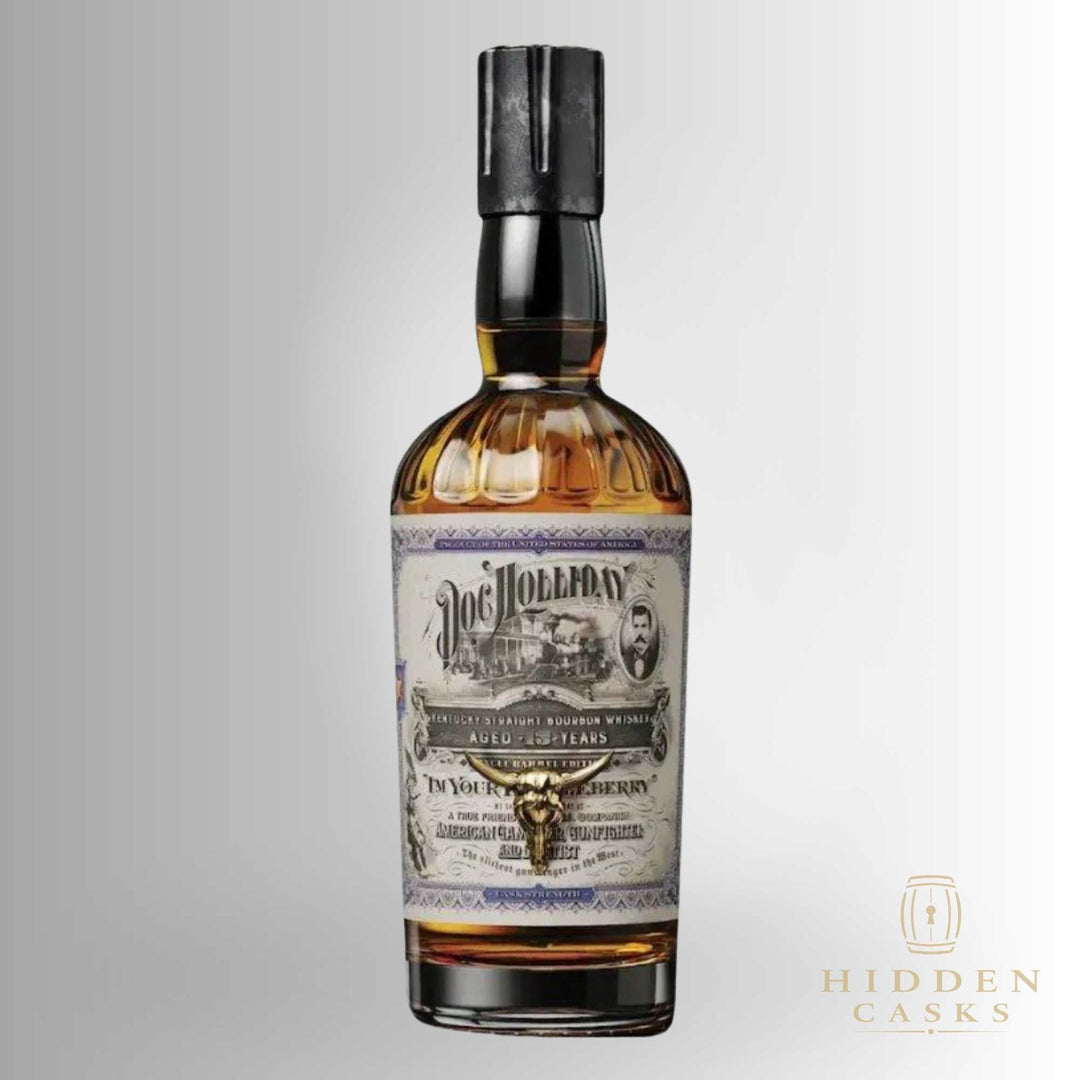 Doc Holiday Kentucky Straight Bourbon Cask Strength 15 year 750 ML