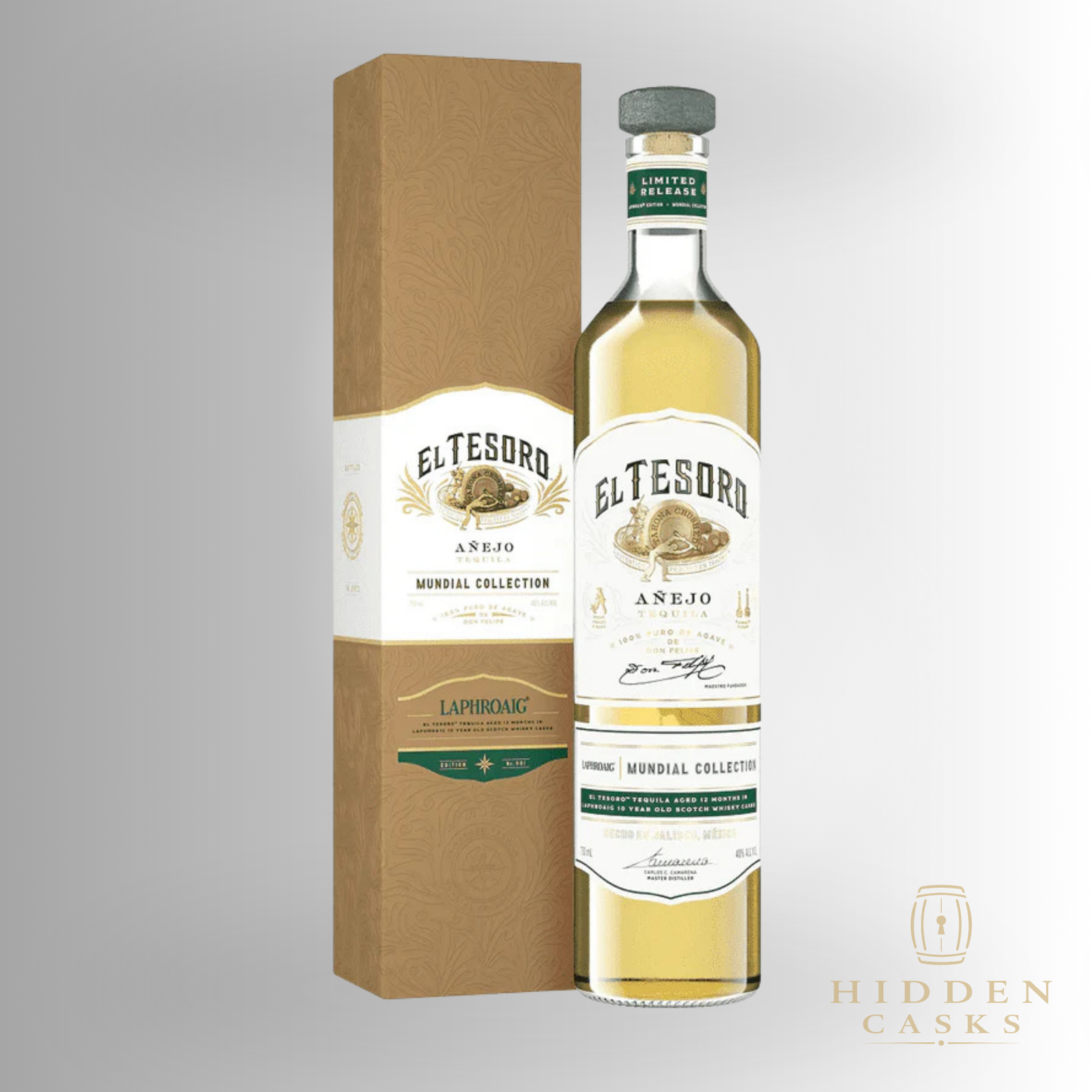El Tesoro Mundial Collection Scotch Cask Anejo Laphroaig Edition 750ml