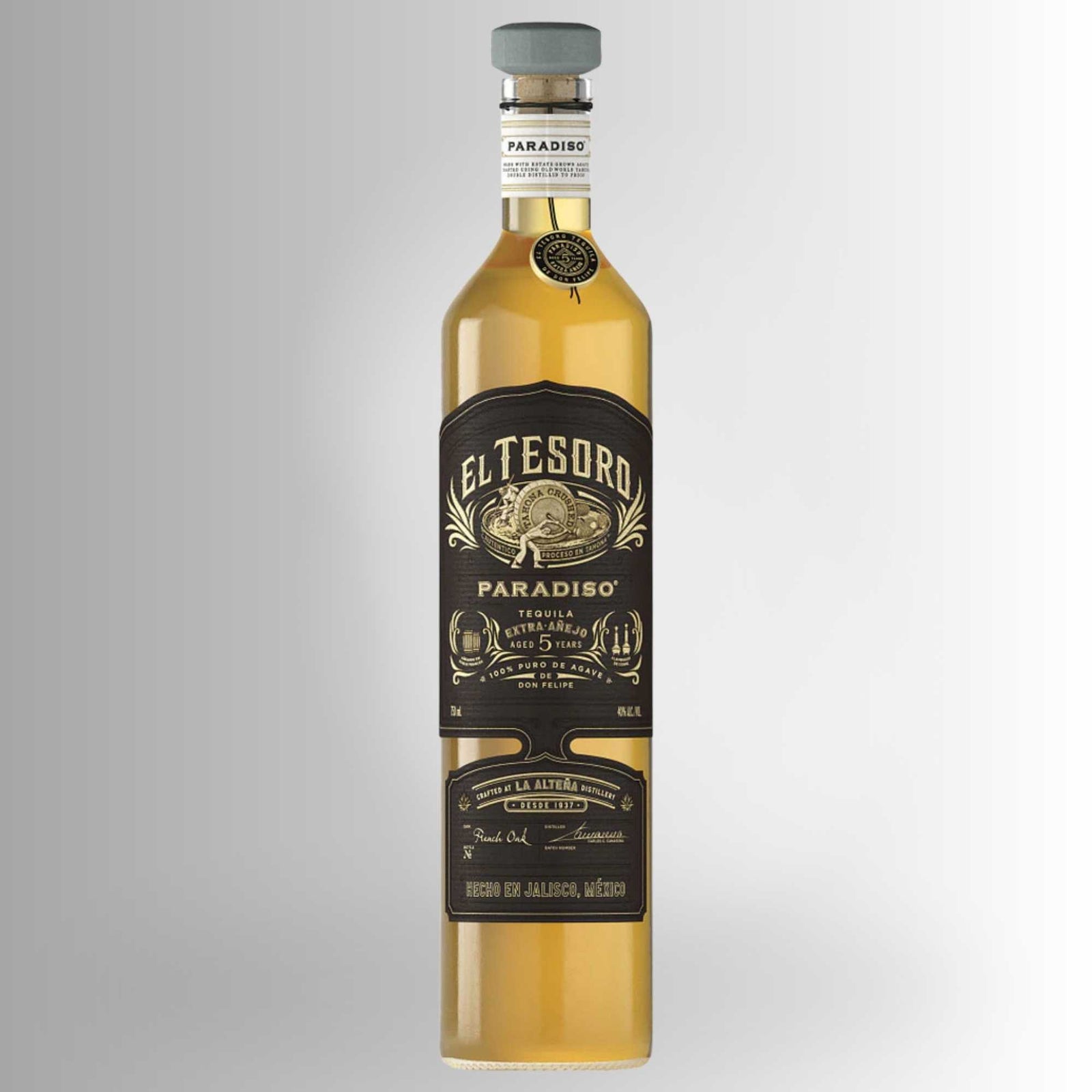 El Tesoro Paradisio Extra Anejo 5 year 750 ml