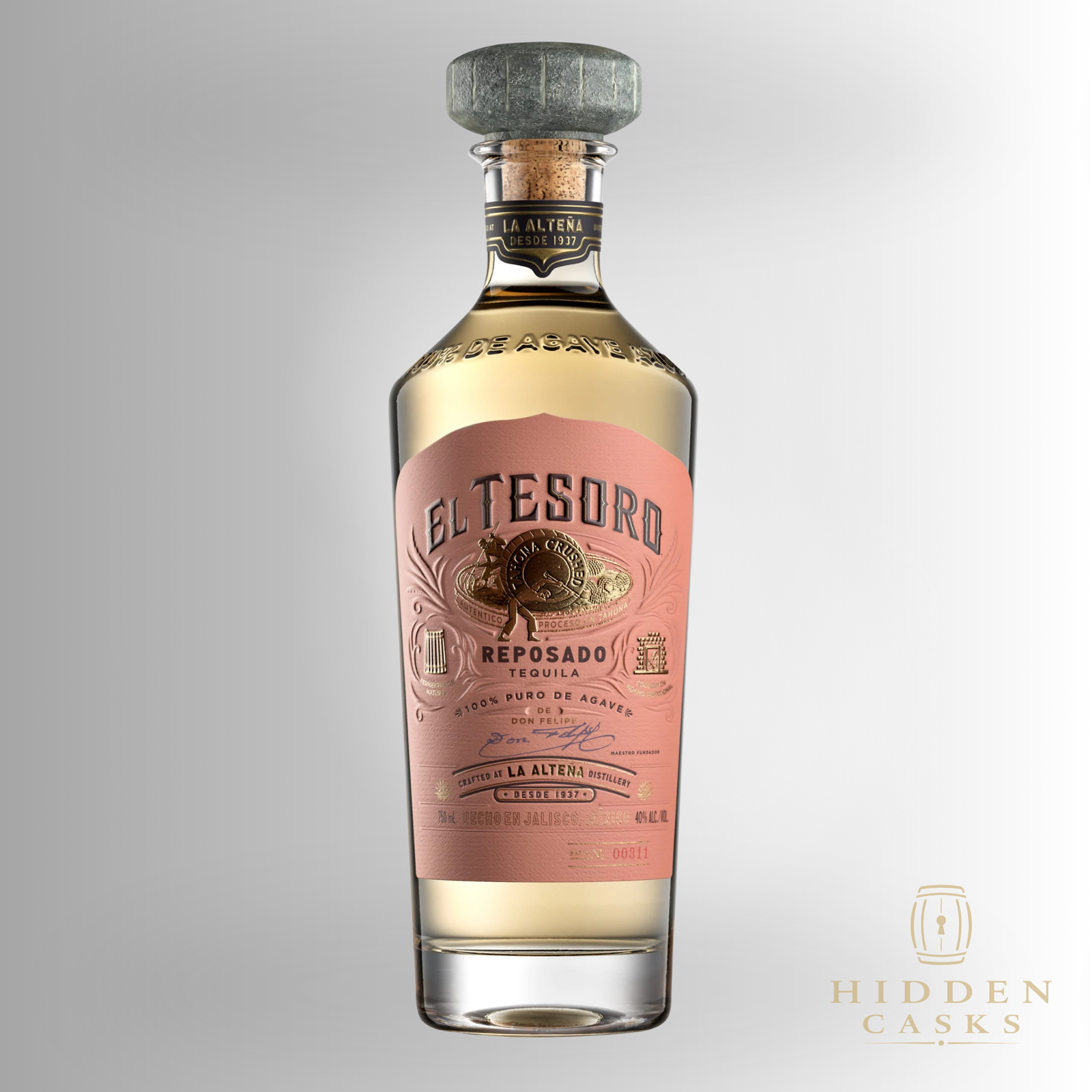 El Tesoro Reposado 750ml