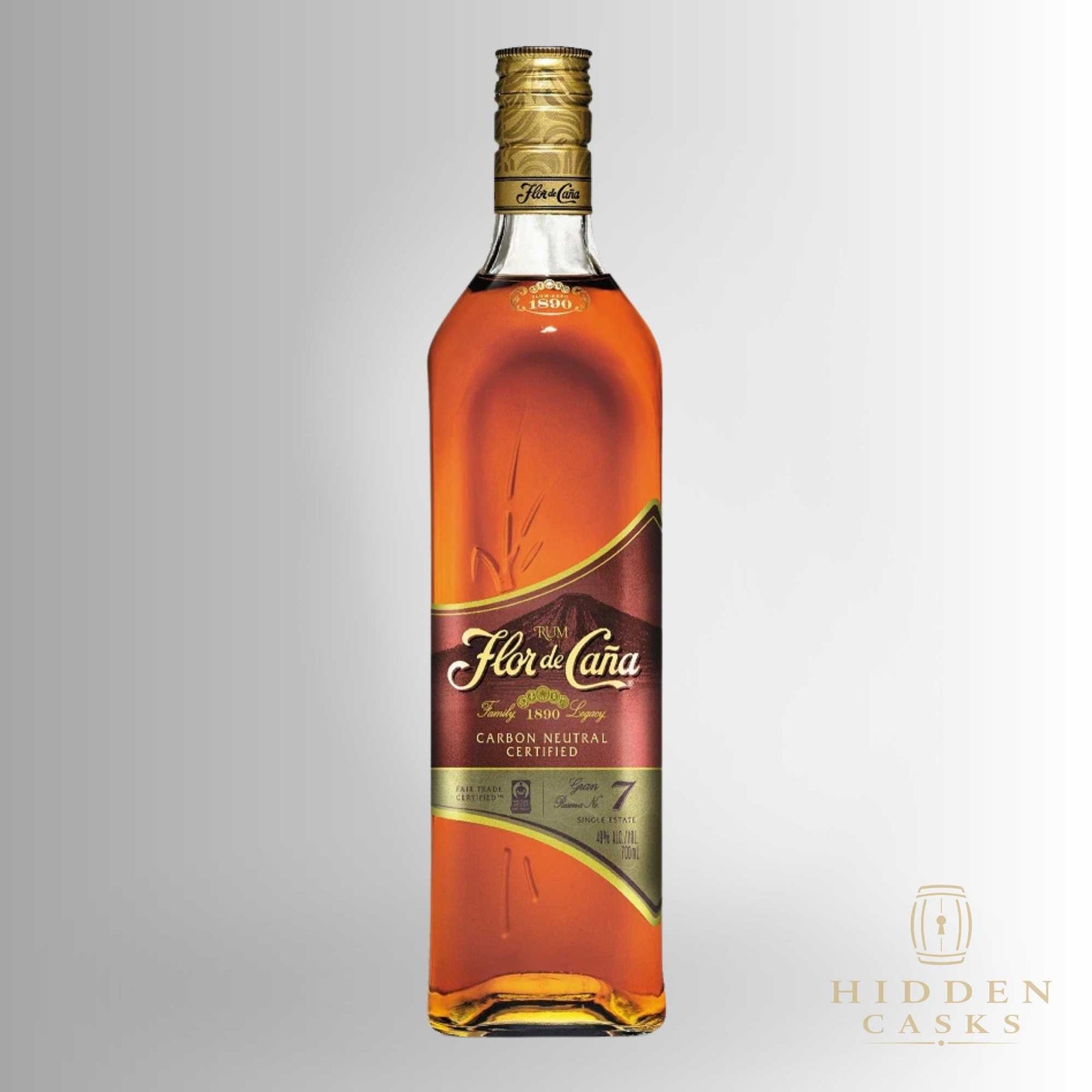 Flor de Cana Grand Reserve Gold Rum 7 Year 750ml
