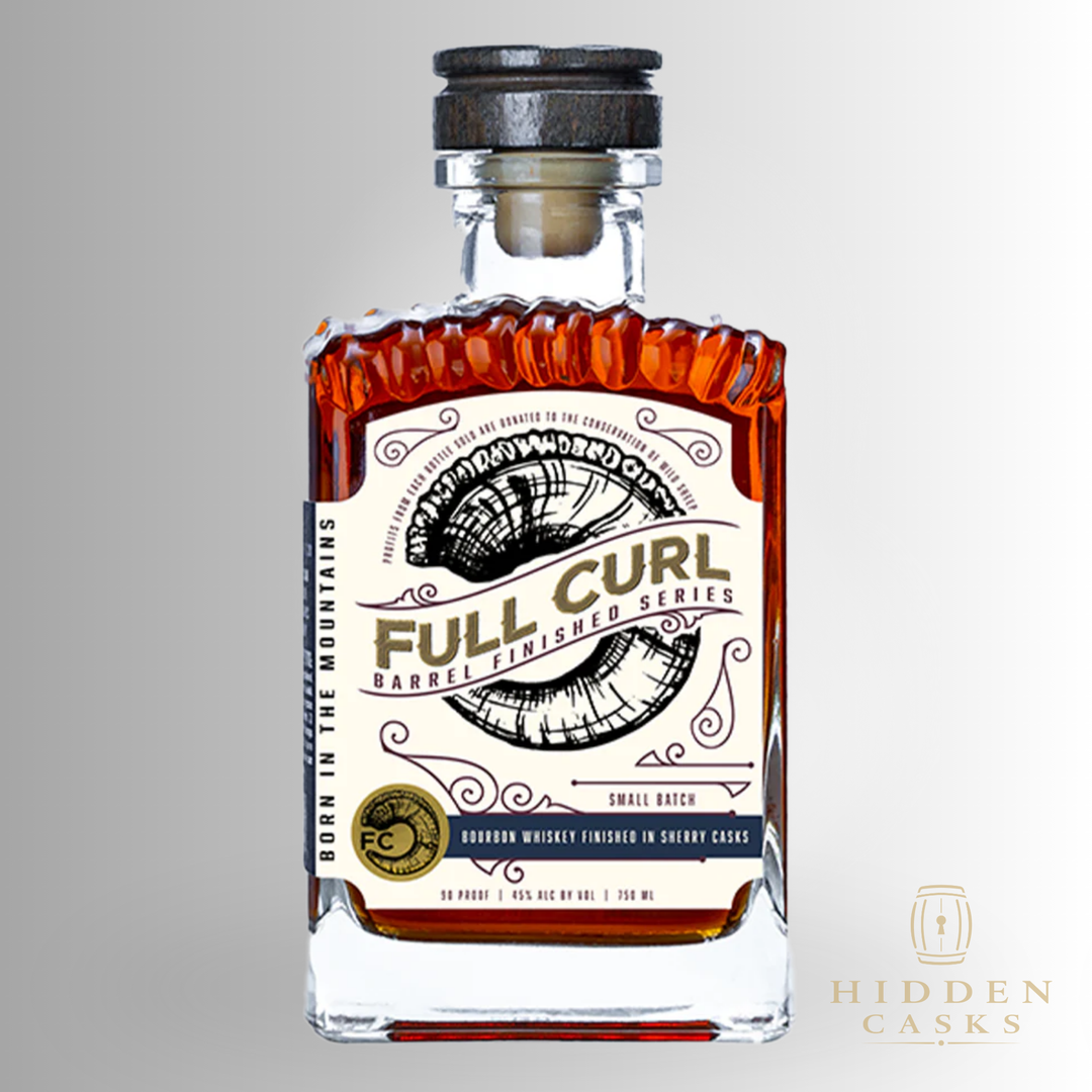 Full Curl Bourbon Whiskey Finished In Sherry Casks 750ml