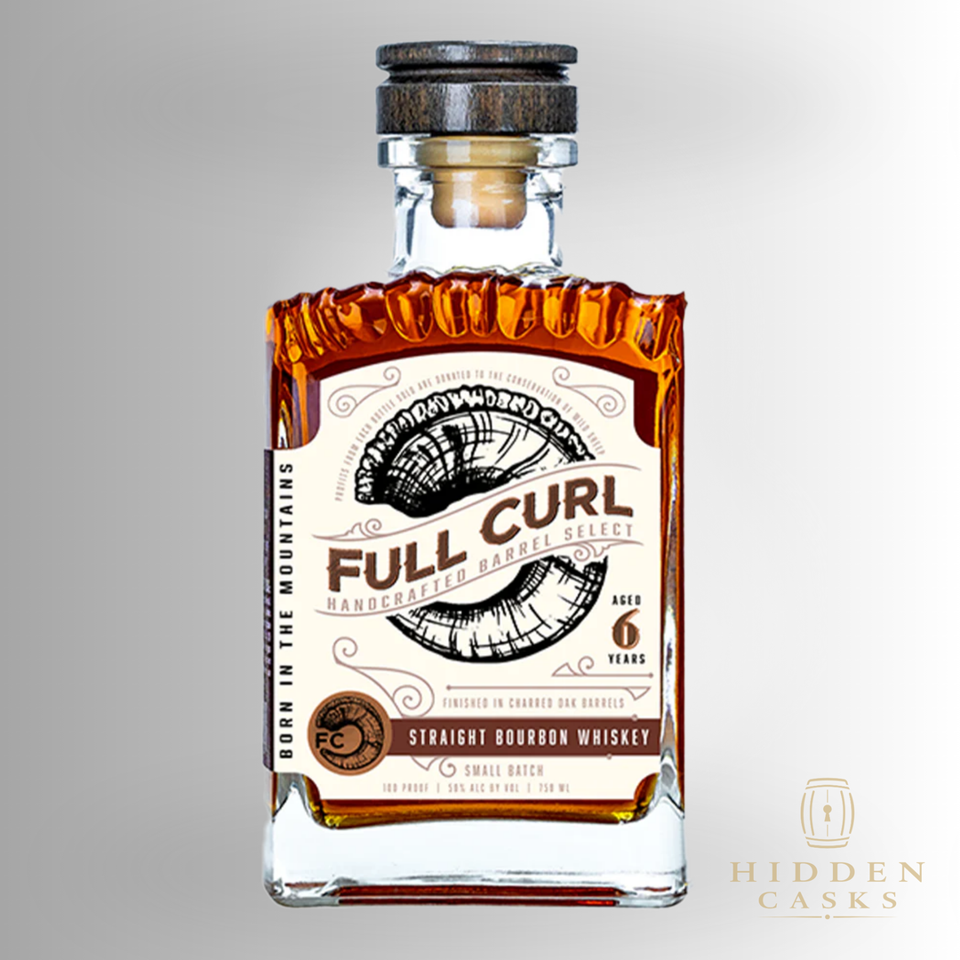 Full Curl Straight Bourbon Whiskey 6 year 750ml