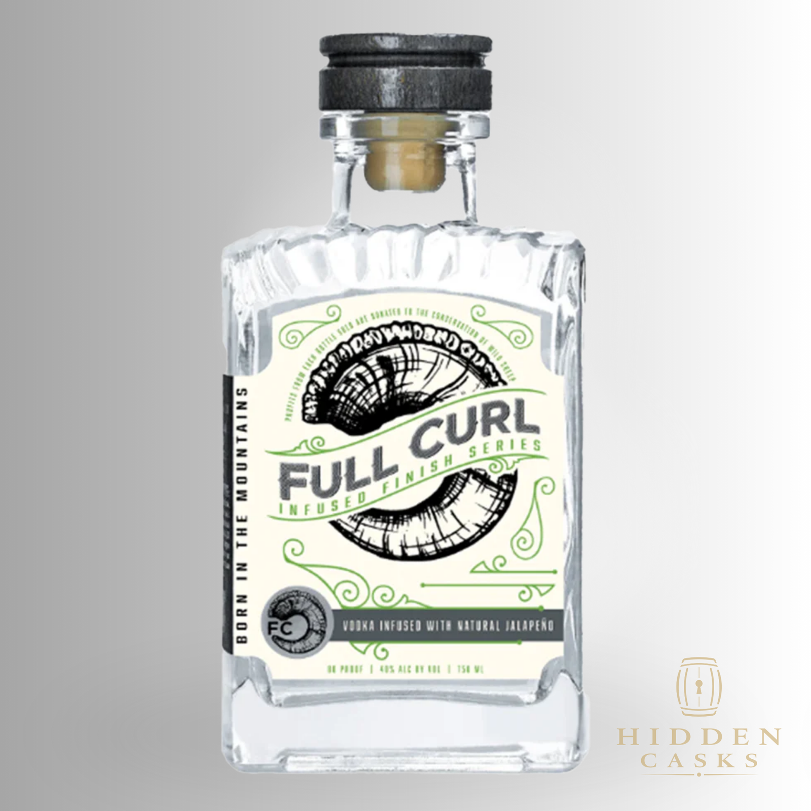 Full Curl Vodka Infused With Natural Jalapeno 750ml