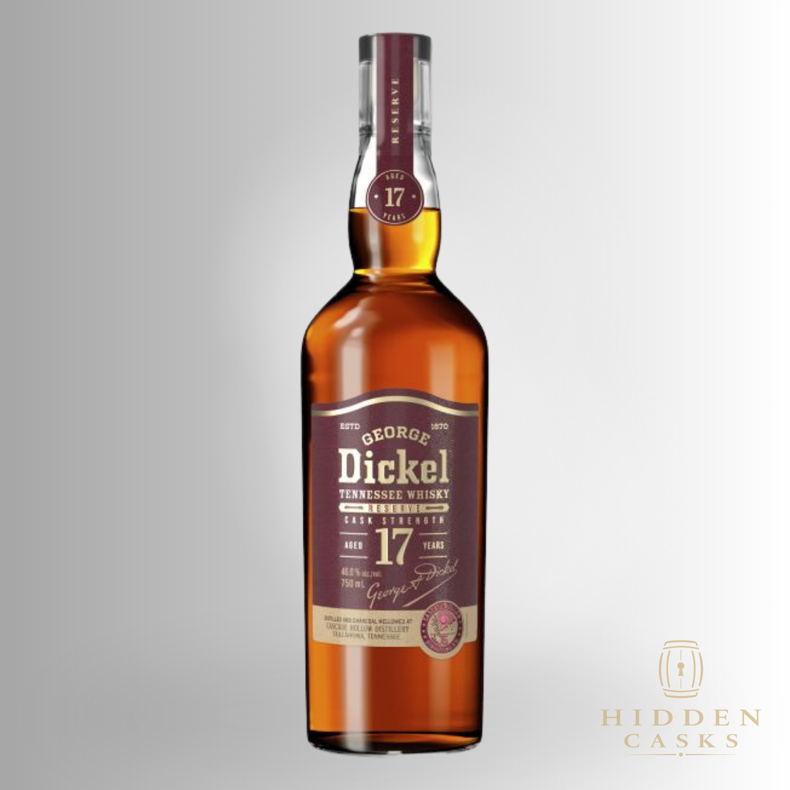 George Dickel Reserve Cask Strength 17 year 750 ml