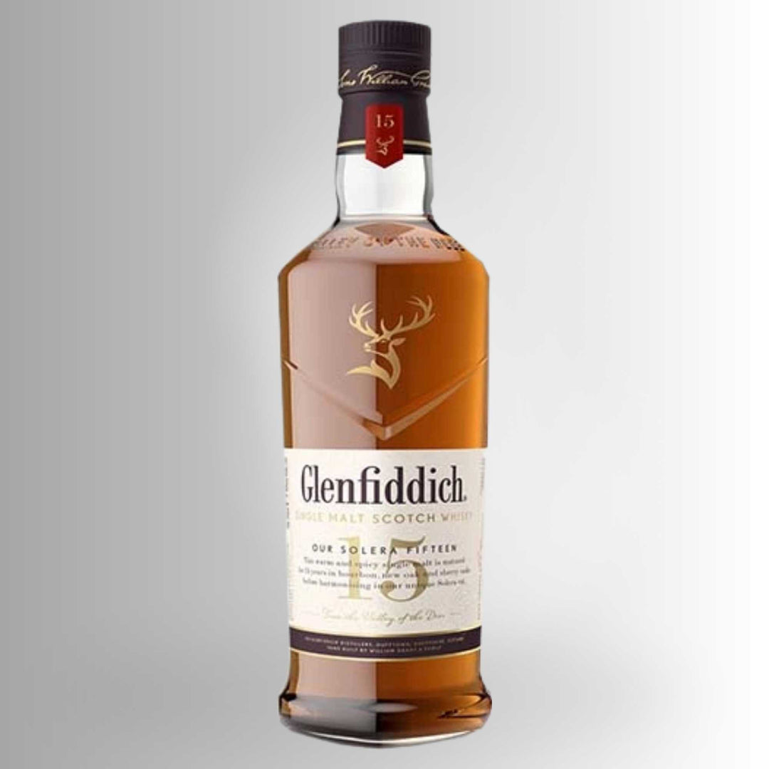 Glenfiddich 15 Year Single Malt Scotch Whisky Solera Aged 750 ml