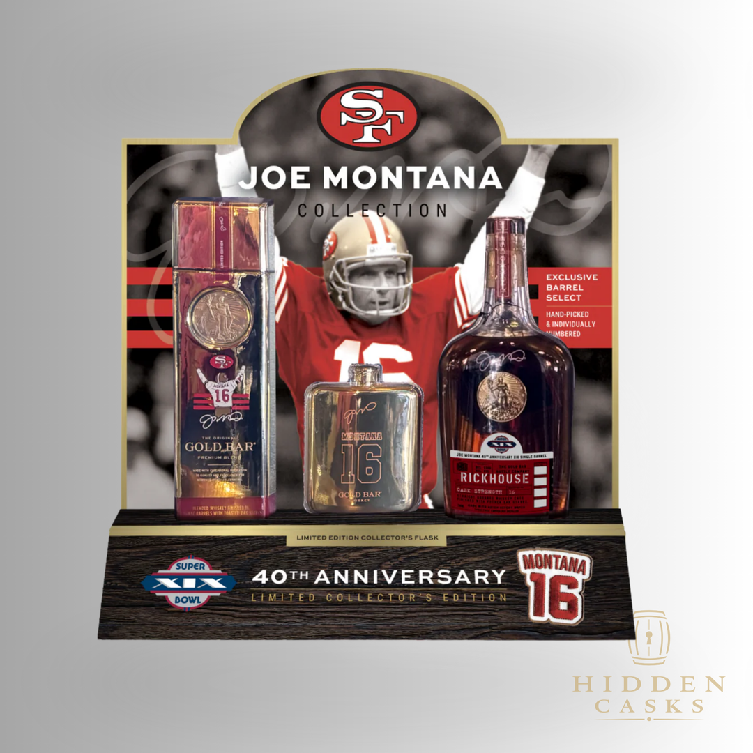 Gold Bar Joe Montana Collection 40th Anniversary Gift Set 750ml