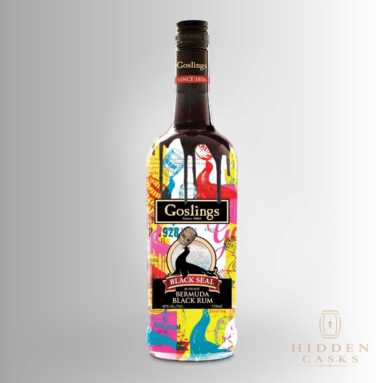 Goslings Black Seal Rum artist edition 750 ml