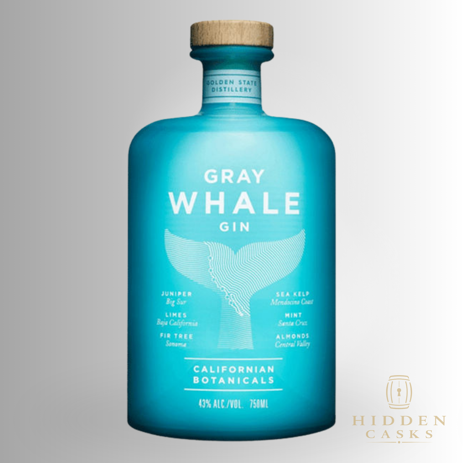 Gray Whale Gin Cali Botanicals 750 ml
