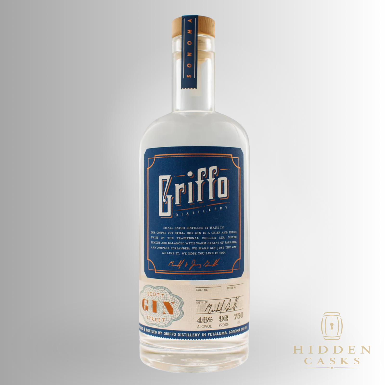 Griffo Scott Street Gin 750ml