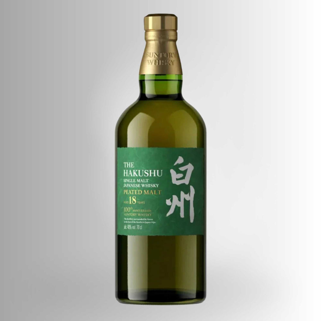 The Hakushu Single Malt Japanese Whisky Peated Malt 18 year 700 ml