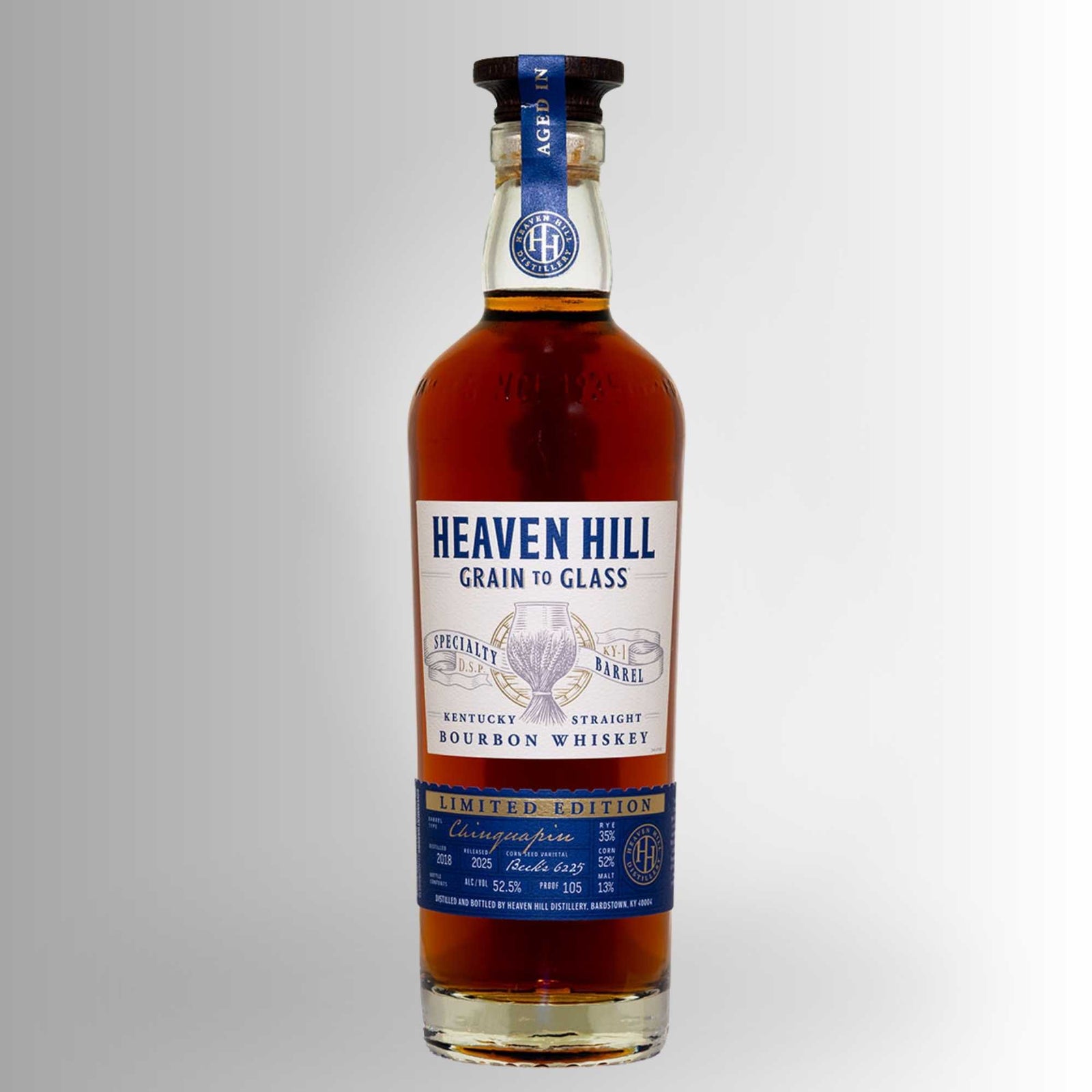 Heaven Hill Grain to Glass Bourbon Chinquapin Barrel 700ml