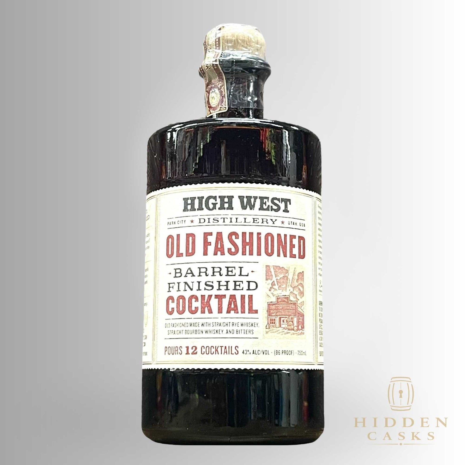 High West Old Fashioned Barrel Finished Cocktail 750 ml