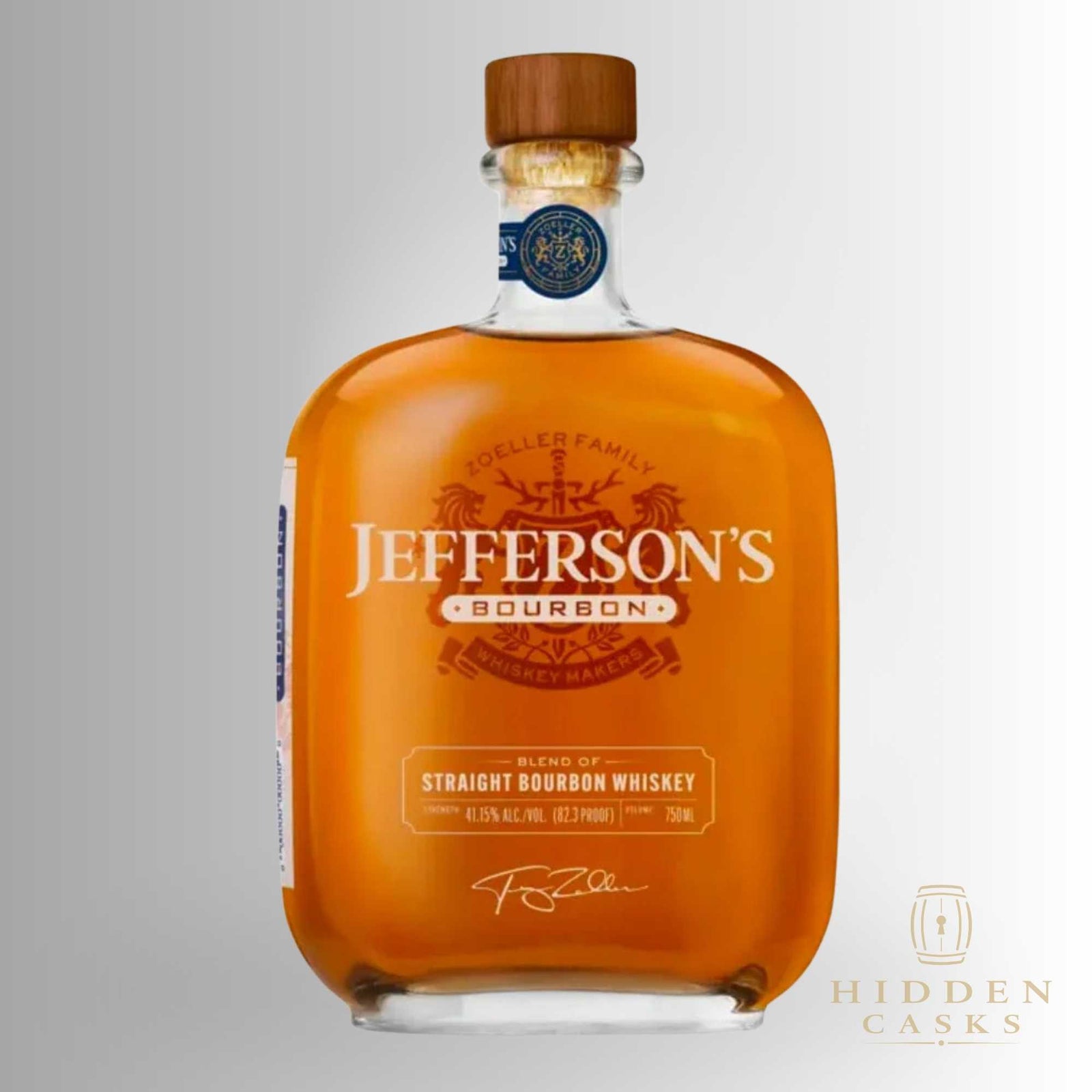 Jefferson's Bourbon Blend of Straight Bourbon Whiskey 1.75 L