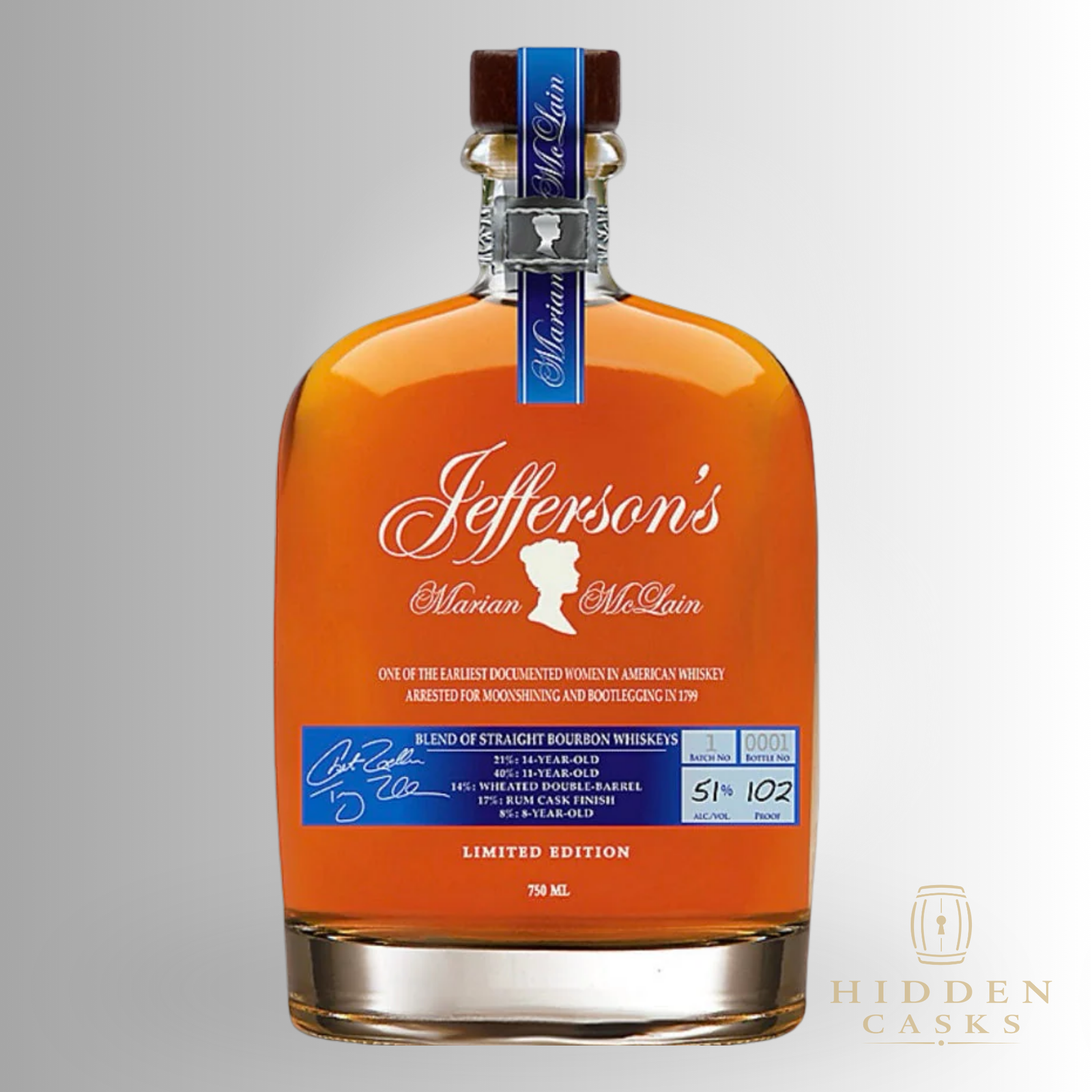 Jeffersons Marian Mc Lain Limited Edition 750 ml
