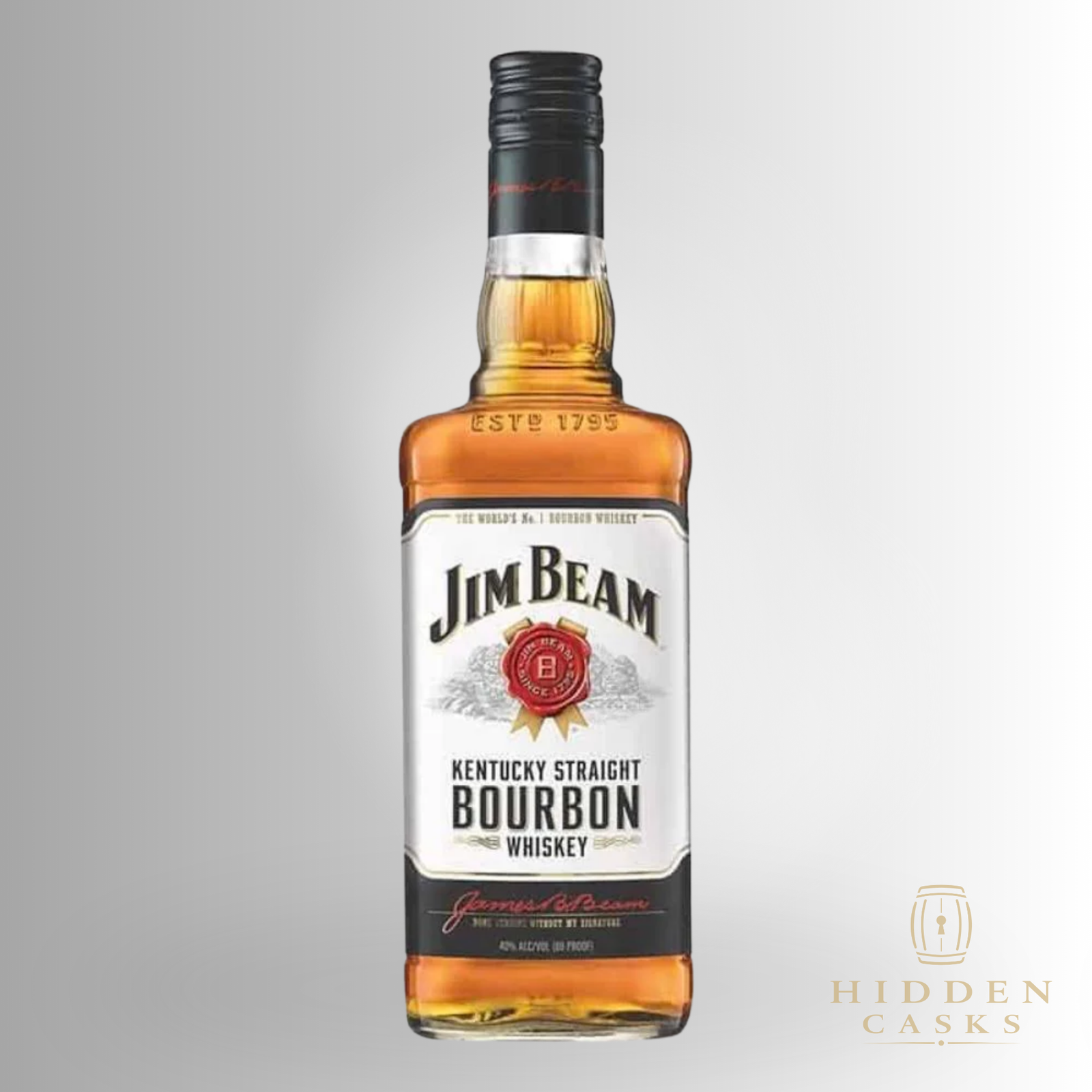 Jim Beam Kentucky Straight Bourbon 1.75 L