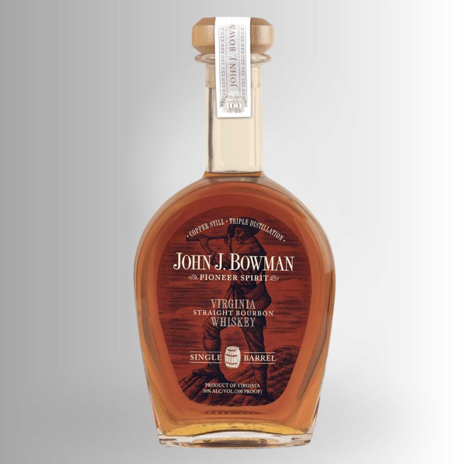 John J. Bowman Virginia Straight Bourbon Single Barrel 750ml