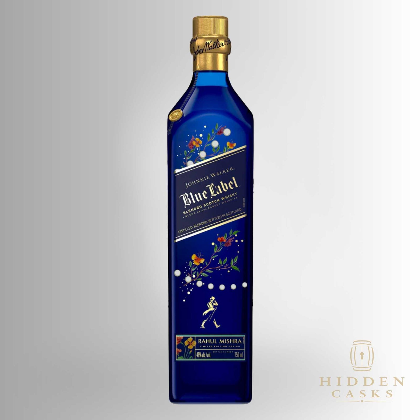 Johnnie Walker Limited Edition Rahul Mishra Blue Label Diwali 750 ml